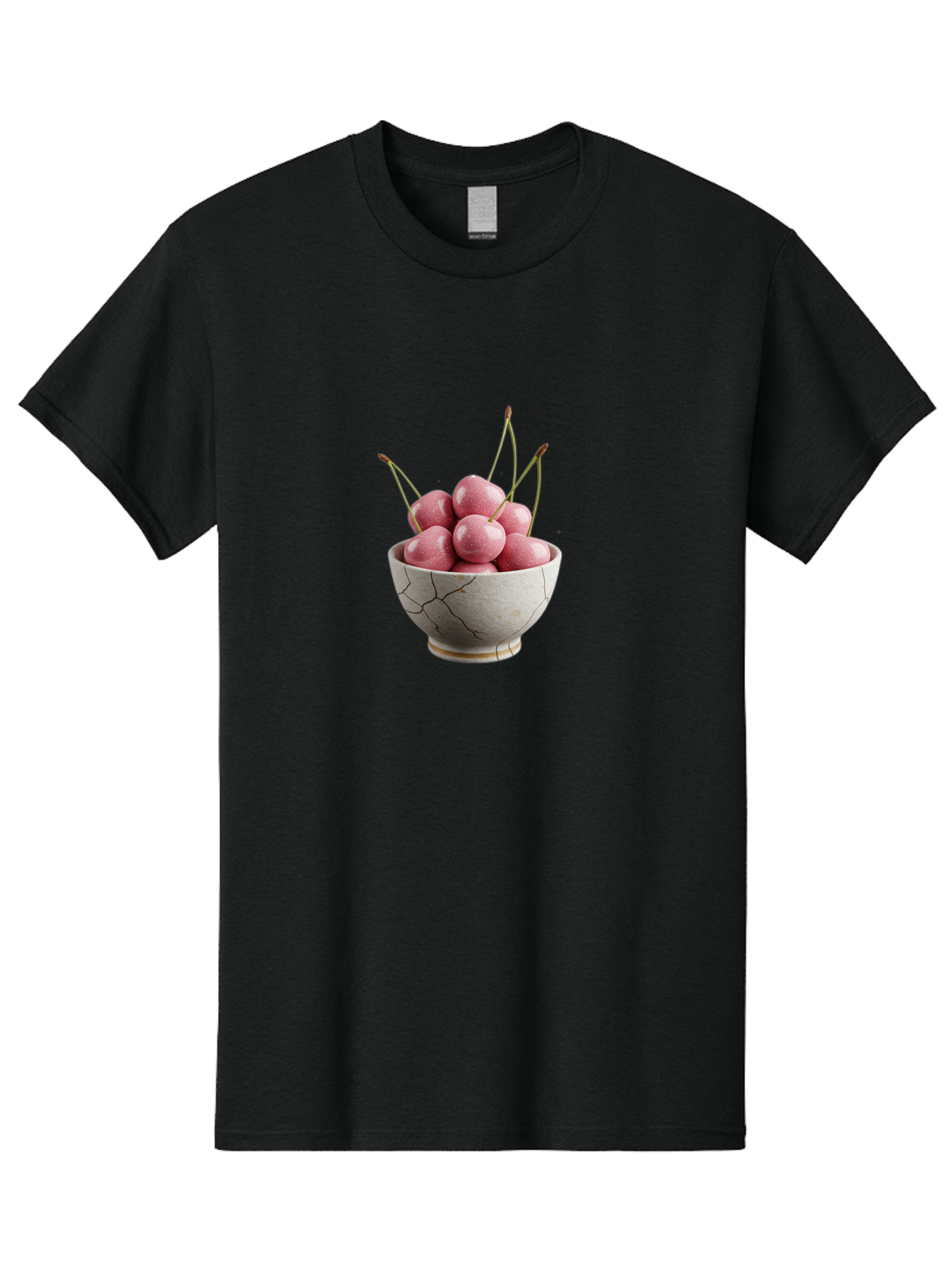 Cherries-In-Cracked-Bowl Men'S Graphic Tee, 100% Cotton, Comfortable Casual Summer Wear, Machine Washable, Vintage Camera, Old Camera, Antique Camera, Black Camera, Classic Photography, Photography Equipment, Nostalgic Device, Film Camera, Bai703