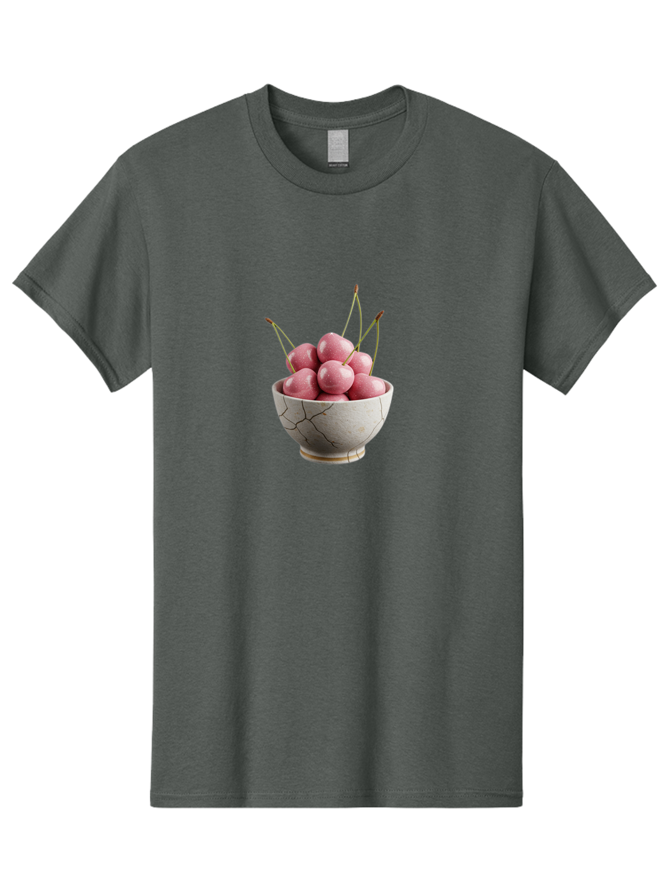 Cherries-In-Cracked-Bowl Men'S Graphic Tee, 100% Cotton, Comfortable Casual Summer Wear, Machine Washable, Vintage Camera, Old Camera, Antique Camera, Black Camera, Classic Photography, Photography Equipment, Nostalgic Device, Film Camera, Bai703