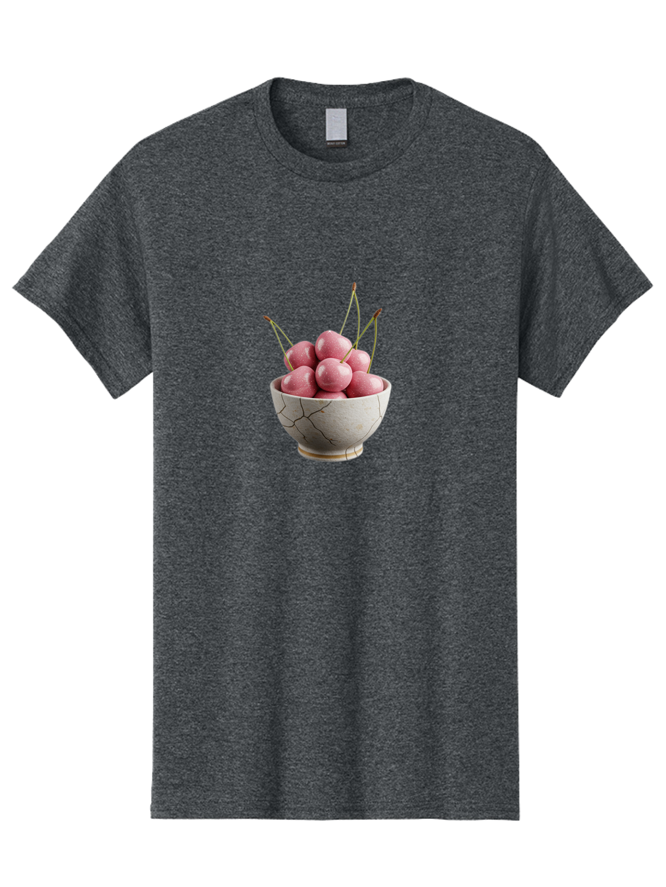 Cherries-In-Cracked-Bowl Men'S Graphic Tee, 100% Cotton, Comfortable Casual Summer Wear, Machine Washable, Vintage Camera, Old Camera, Antique Camera, Black Camera, Classic Photography, Photography Equipment, Nostalgic Device, Film Camera, Bai703