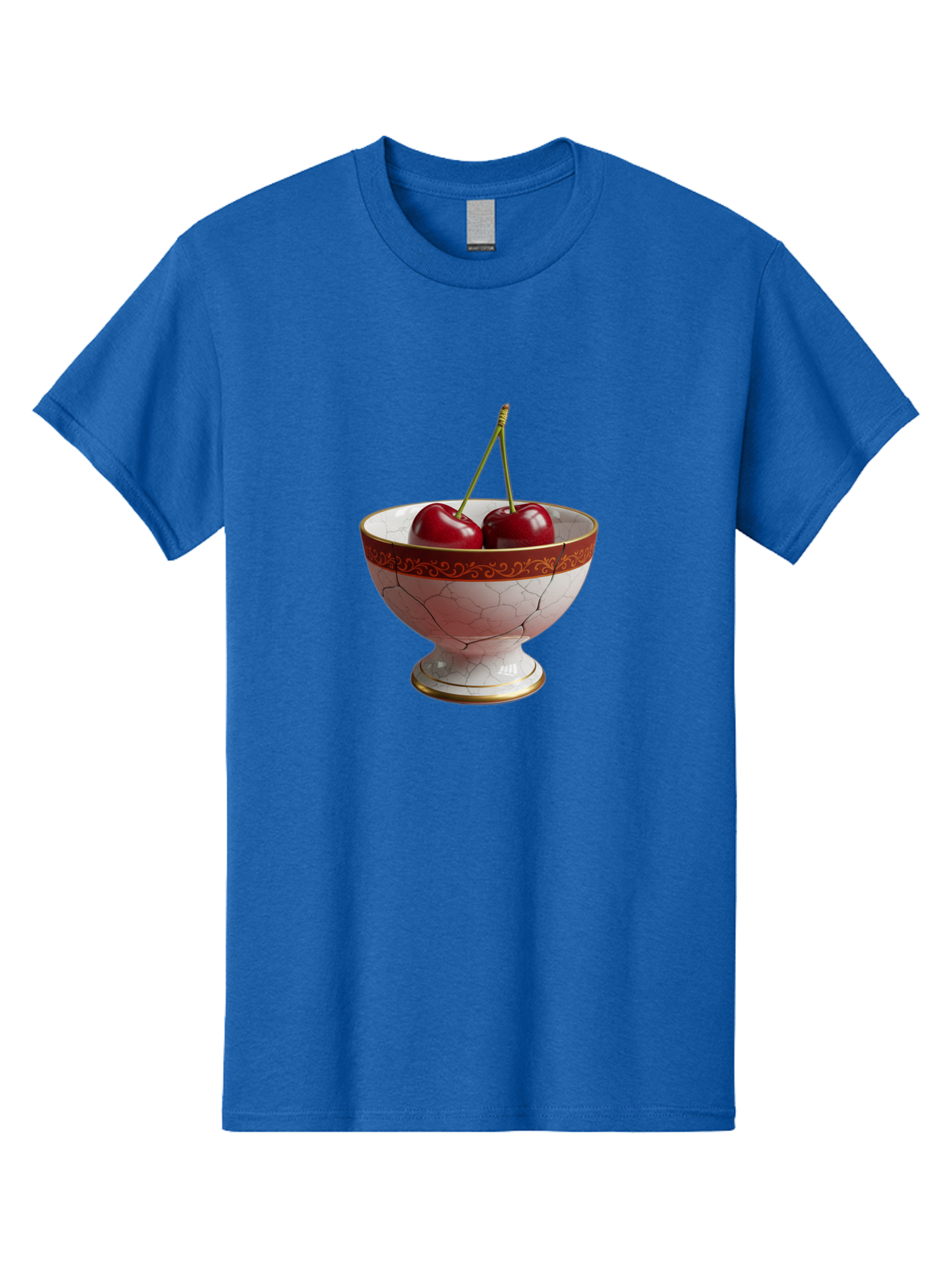 Cherries-In-Kintsugi-Bowl Men'S Graphic Tee, 100% Cotton, Comfortable Casual Summer Wear, Machine Washable, Vintage Camera, Old Camera, Antique Camera, Black Camera, Classic Photography, Photography Equipment, Nostalgic Device, Film Camera, Bai709