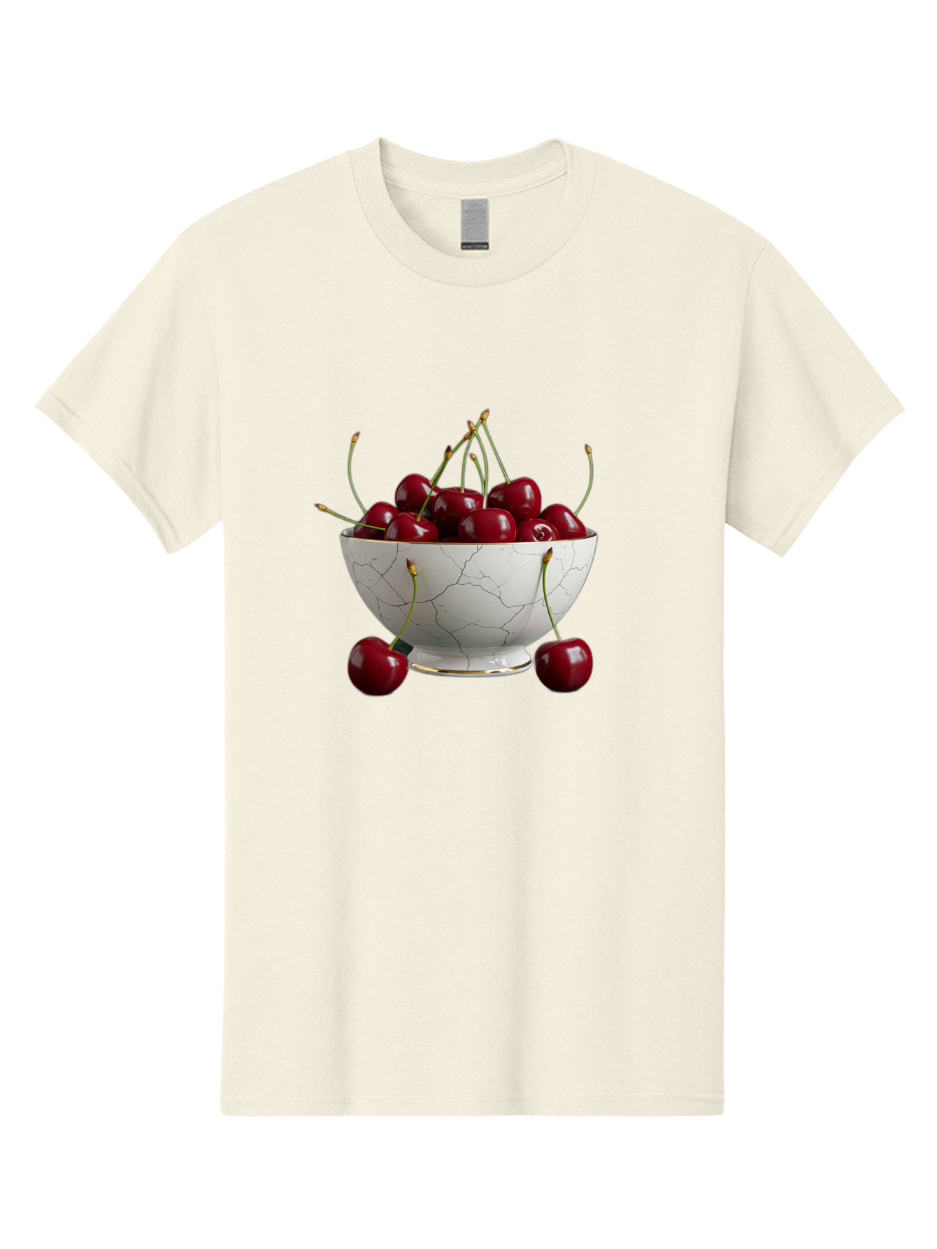 Cherries-In-Marble-Bowl Men'S Graphic Tee, 100% Cotton, Comfortable Casual Summer Wear, Machine Washable, Vintage Camera, Old Camera, Antique Camera, Black Camera, Classic Photography, Photography Equipment, Nostalgic Device, Film Camera, Bai710