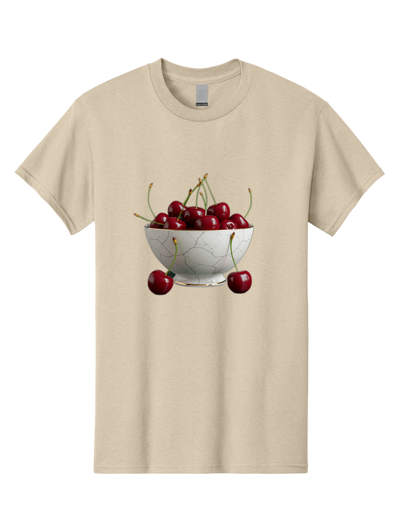 Cherries-In-Marble-Bowl Men'S Graphic Tee, 100% Cotton, Comfortable Casual Summer Wear, Machine Washable, Vintage Camera, Old Camera, Antique Camera, Black Camera, Classic Photography, Photography Equipment, Nostalgic Device, Film Camera, Bai710