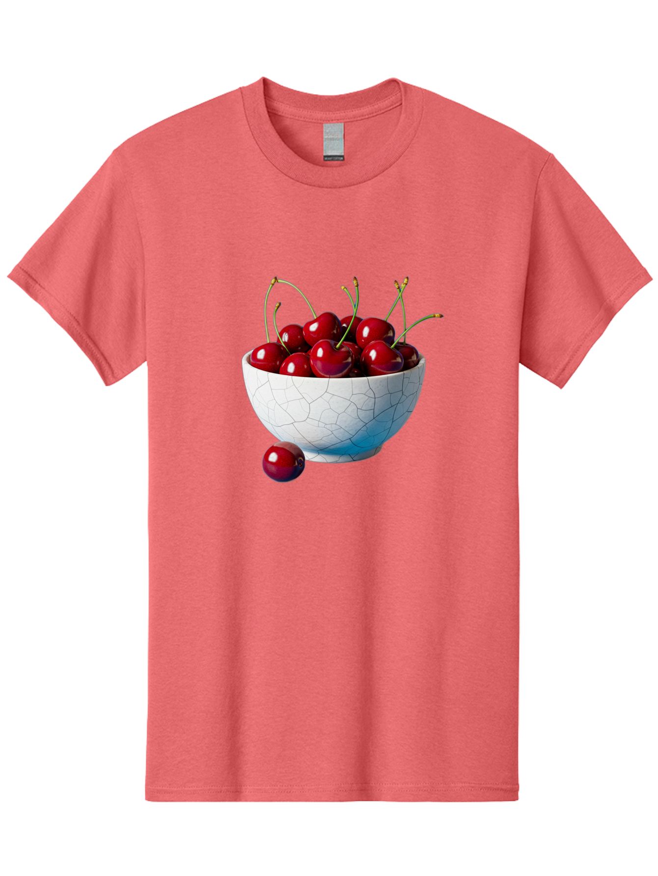 Cherries-In-White-Bowl Men'S Graphic Tee, 100% Cotton, Comfortable Casual Summer Wear, Machine Washable, Vintage Camera, Old Camera, Antique Camera, Black Camera, Classic Photography, Photography Equipment, Nostalgic Device, Film Camera, Bai712