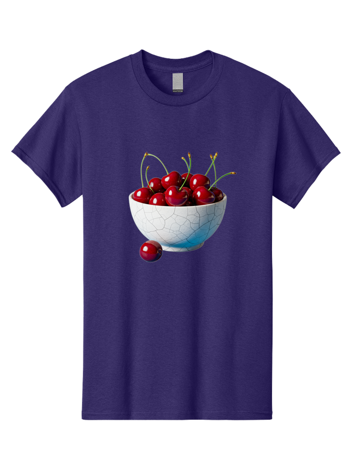 Cherries-In-White-Bowl Men'S Graphic Tee, 100% Cotton, Comfortable Casual Summer Wear, Machine Washable, Vintage Camera, Old Camera, Antique Camera, Black Camera, Classic Photography, Photography Equipment, Nostalgic Device, Film Camera, Bai712