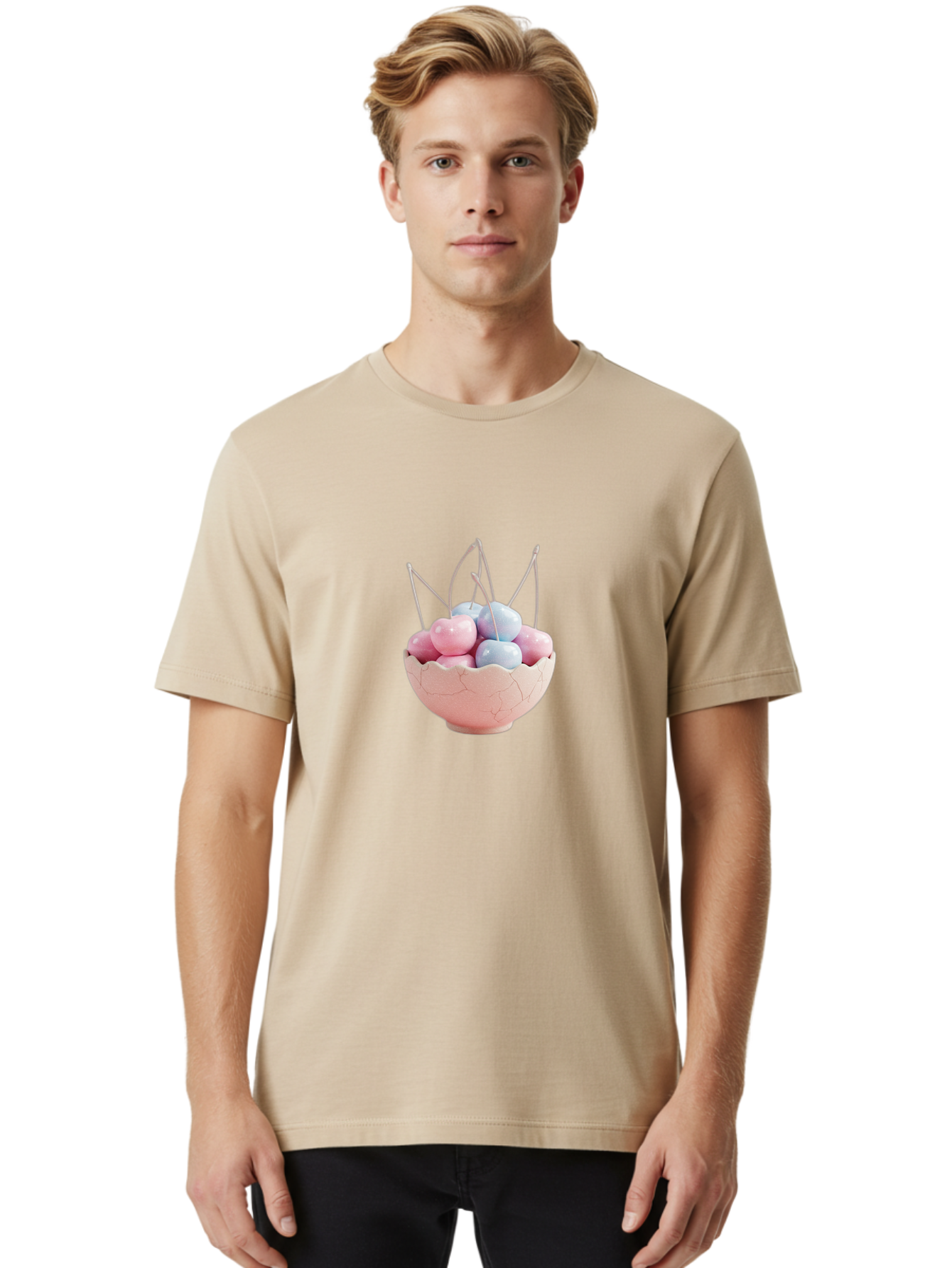 Cherries-On-Sticks Men'S Graphic Tee, 100% Cotton, Comfortable Casual Summer Wear, Machine Washable, Vintage Camera, Old Camera, Antique Camera, Black Camera, Classic Photography, Photography Equipment, Nostalgic Device, Film Camera, Bai713
