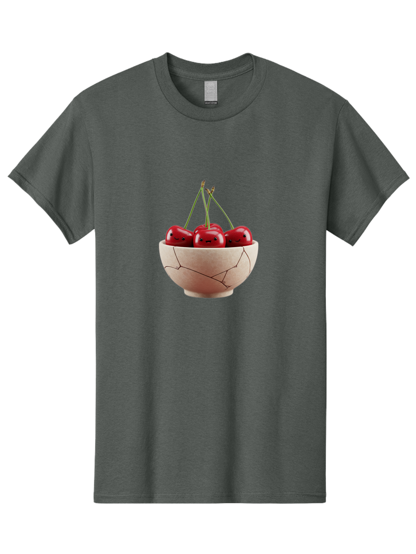 Cherries-With-Faces-In-Broken-Bowl Men'S Graphic Tee, 100% Cotton, Comfortable Casual Summer Wear, Machine Washable, Vintage Camera, Old Camera, Antique Camera, Black Camera, Classic Photography, Photography Equipment, Nostalgic Device, Bai714