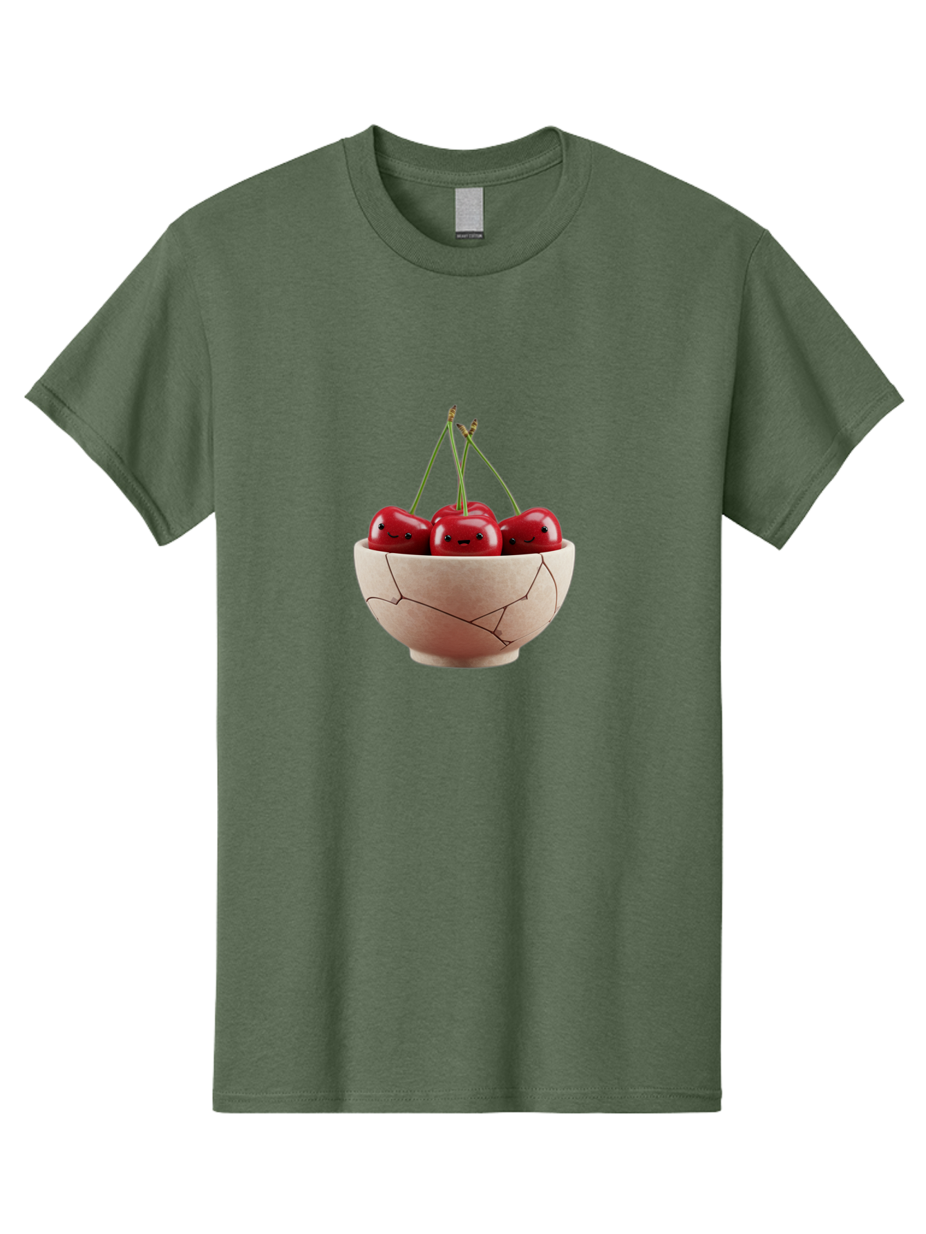 Cherries-With-Faces-In-Broken-Bowl Men'S Graphic Tee, 100% Cotton, Comfortable Casual Summer Wear, Machine Washable, Vintage Camera, Old Camera, Antique Camera, Black Camera, Classic Photography, Photography Equipment, Nostalgic Device, Bai714