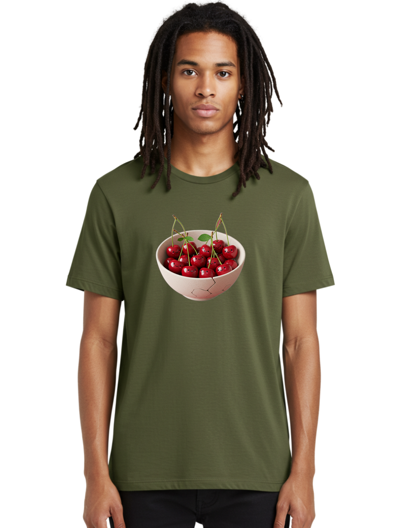 Cherries-With-Funny-Faces Men'S Graphic Tee, 100% Cotton, Comfortable Casual Summer Wear, Machine Washable, Vintage Camera, Old Camera, Antique Camera, Black Camera, Classic Photography, Photography Equipment, Nostalgic Device, Film Camera, Bai715