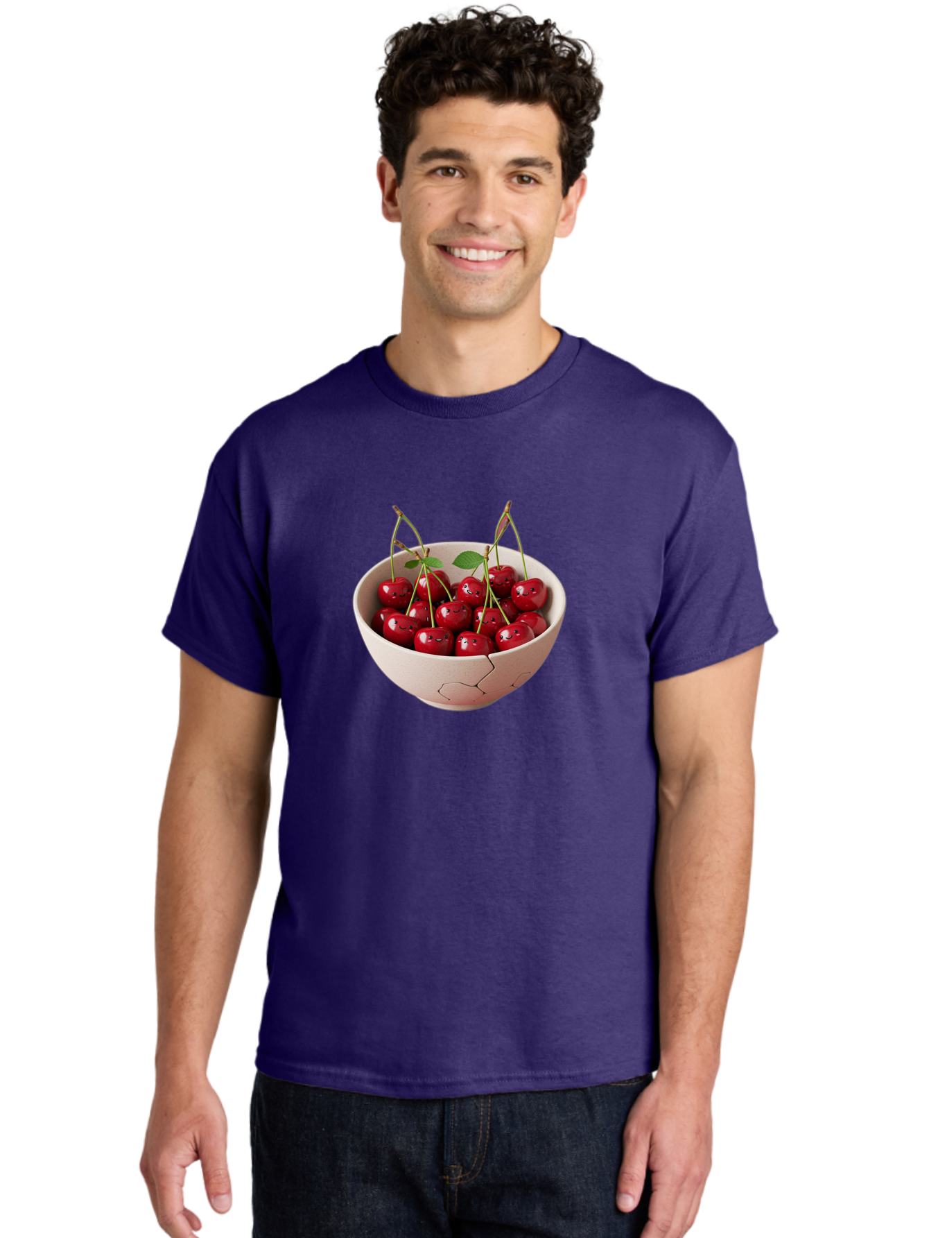 Cherries-With-Funny-Faces Men'S Graphic Tee, 100% Cotton, Comfortable Casual Summer Wear, Machine Washable, Vintage Camera, Old Camera, Antique Camera, Black Camera, Classic Photography, Photography Equipment, Nostalgic Device, Film Camera, Bai715