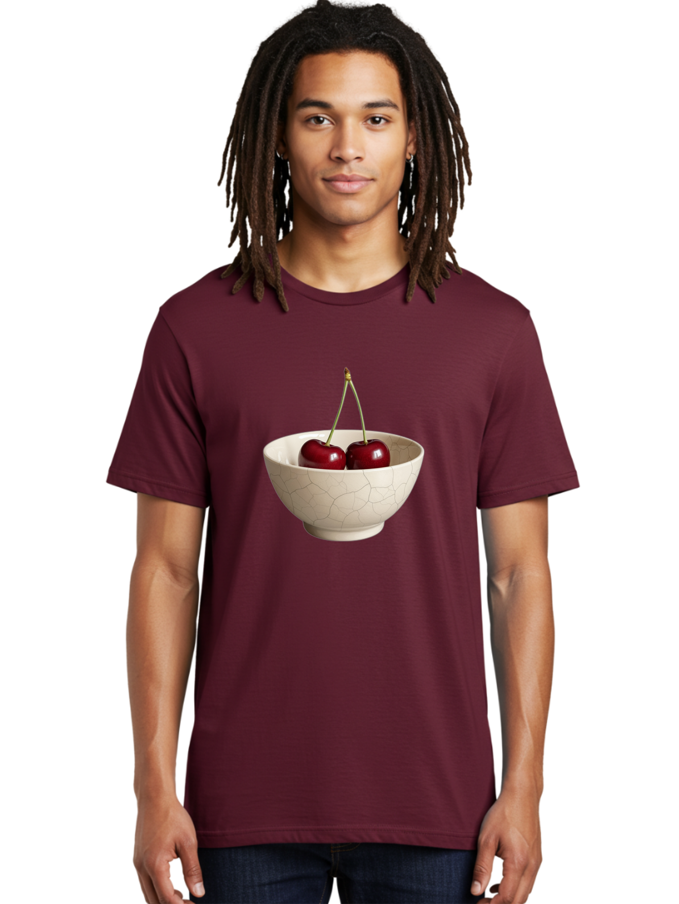 Cherries Men'S Graphic Tee, 100% Cotton, Comfortable Casual Summer Wear, Machine Washable, Vintage Camera, Old Camera, Antique Camera, Black Camera, Classic Photography, Photography Equipment, Nostalgic Device, Film Camera, Camera Art Bai716