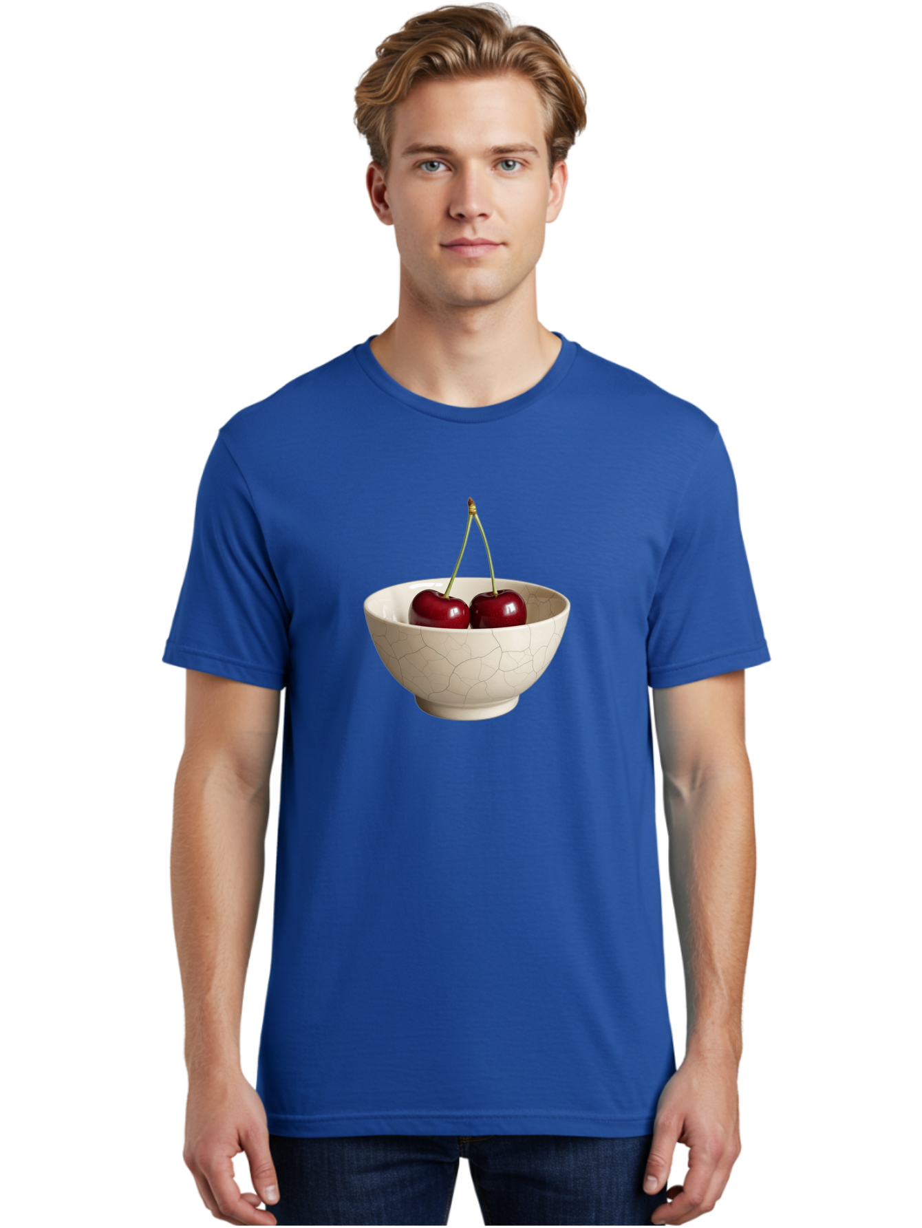 Cherries Men'S Graphic Tee, 100% Cotton, Comfortable Casual Summer Wear, Machine Washable, Vintage Camera, Old Camera, Antique Camera, Black Camera, Classic Photography, Photography Equipment, Nostalgic Device, Film Camera, Camera Art Bai716