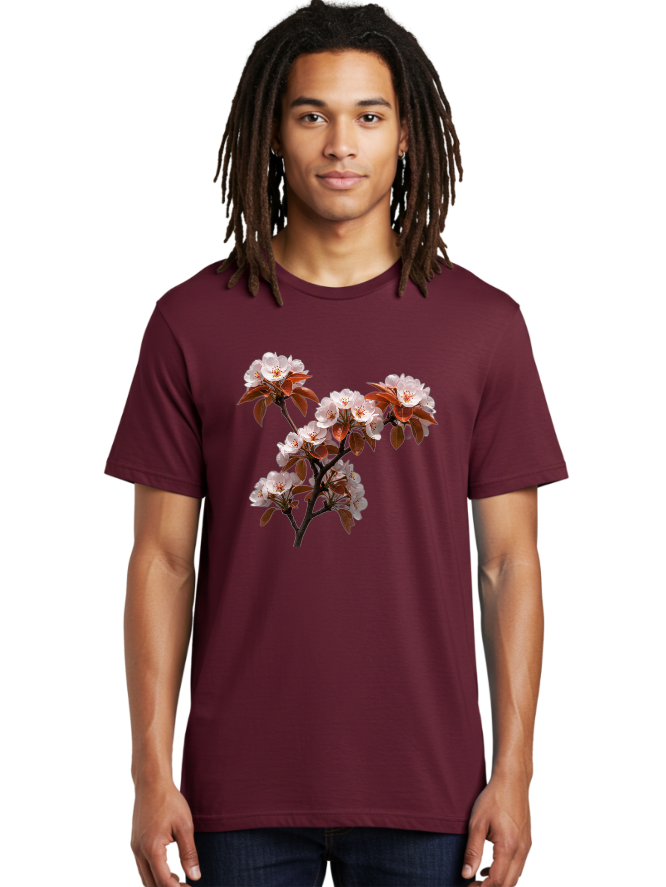 Cherry-Blossom-Branch Men'S Graphic Tee, 100% Cotton, Comfortable Casual Summer Wear, Machine Washable, Vintage Camera, Old Camera, Antique Camera, Black Camera, Classic Photography, Photography Equipment, Nostalgic Device, Film Camera, Bai718