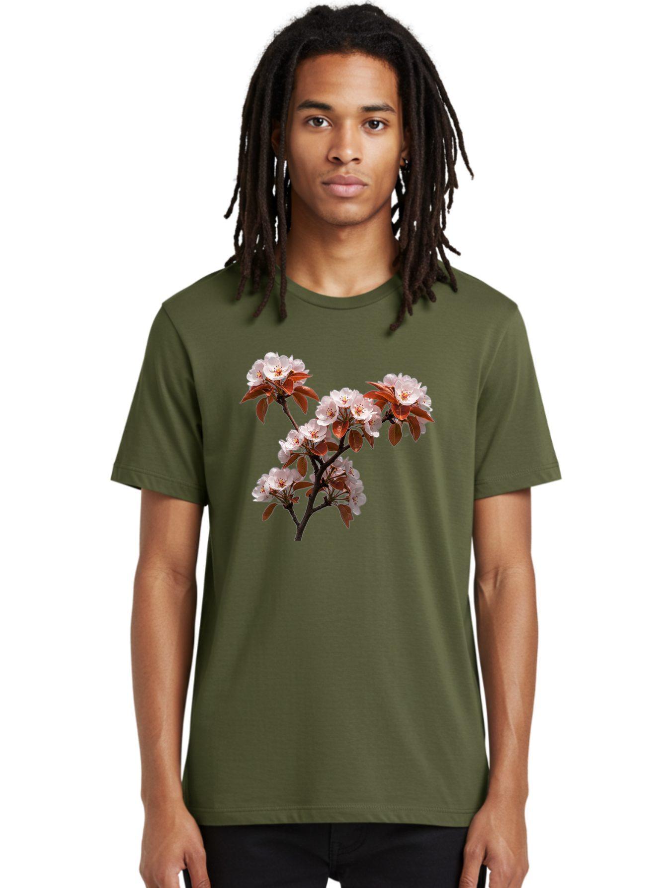 Cherry-Blossom-Branch Men'S Graphic Tee, 100% Cotton, Comfortable Casual Summer Wear, Machine Washable, Vintage Camera, Old Camera, Antique Camera, Black Camera, Classic Photography, Photography Equipment, Nostalgic Device, Film Camera, Bai718