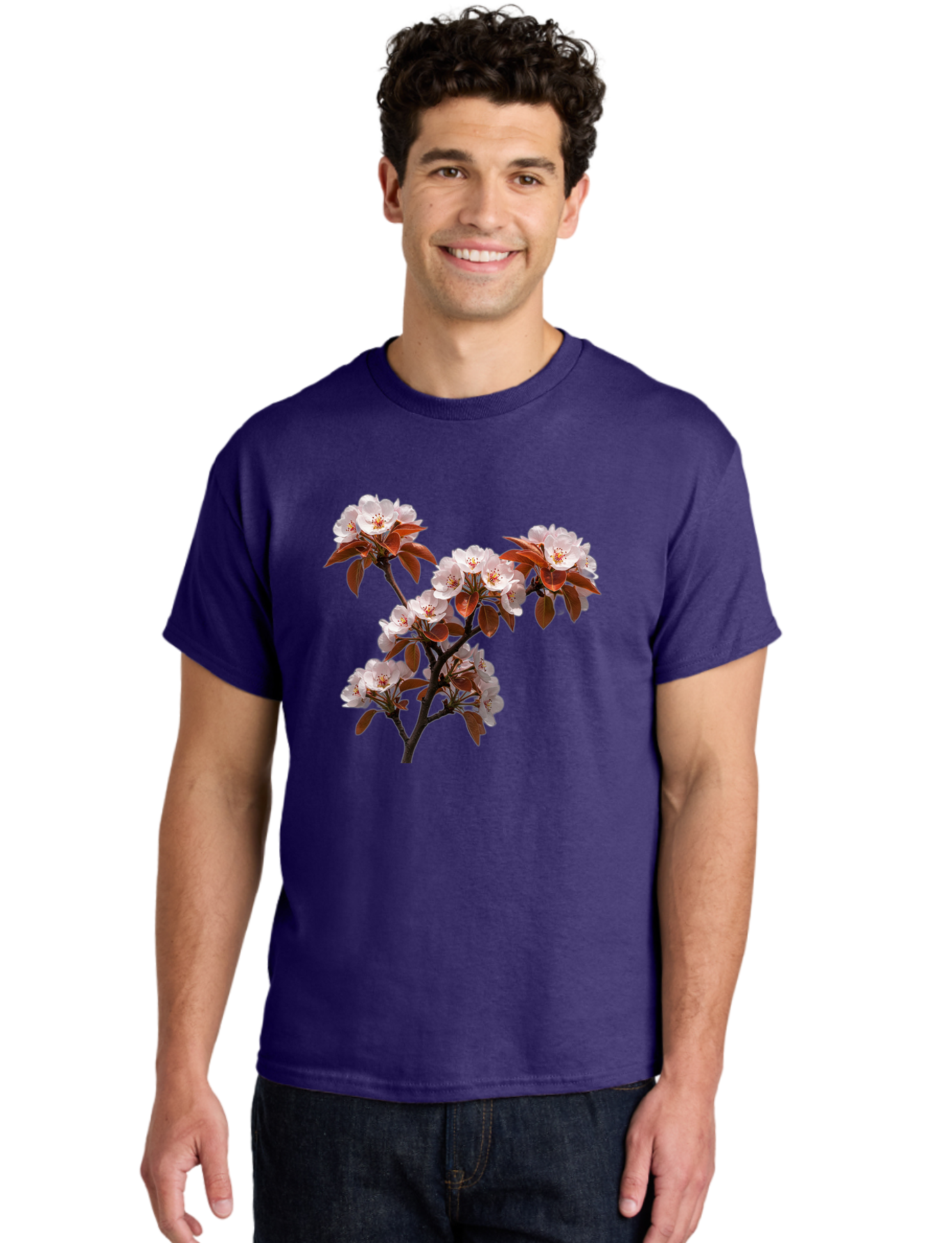 Cherry-Blossom-Branch Men'S Graphic Tee, 100% Cotton, Comfortable Casual Summer Wear, Machine Washable, Vintage Camera, Old Camera, Antique Camera, Black Camera, Classic Photography, Photography Equipment, Nostalgic Device, Film Camera, Bai718