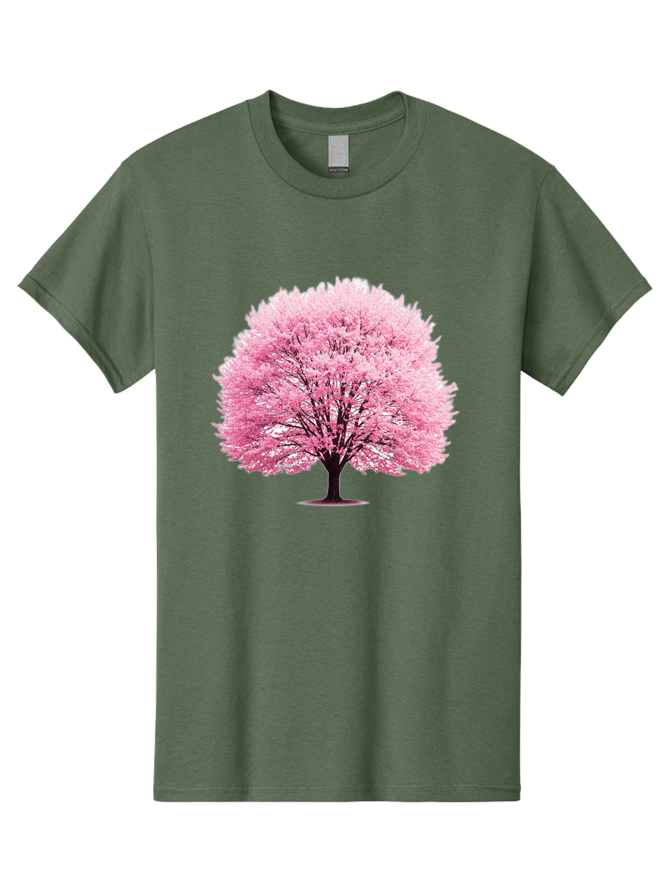 Cherry-Blossom-Tree-1 Men'S Graphic Tee, 100% Cotton, Comfortable Casual Summer Wear, Machine Washable, Vintage Camera, Old Camera, Antique Camera, Black Camera, Classic Photography, Photography Equipment, Nostalgic Device, Film Camera, Bai719