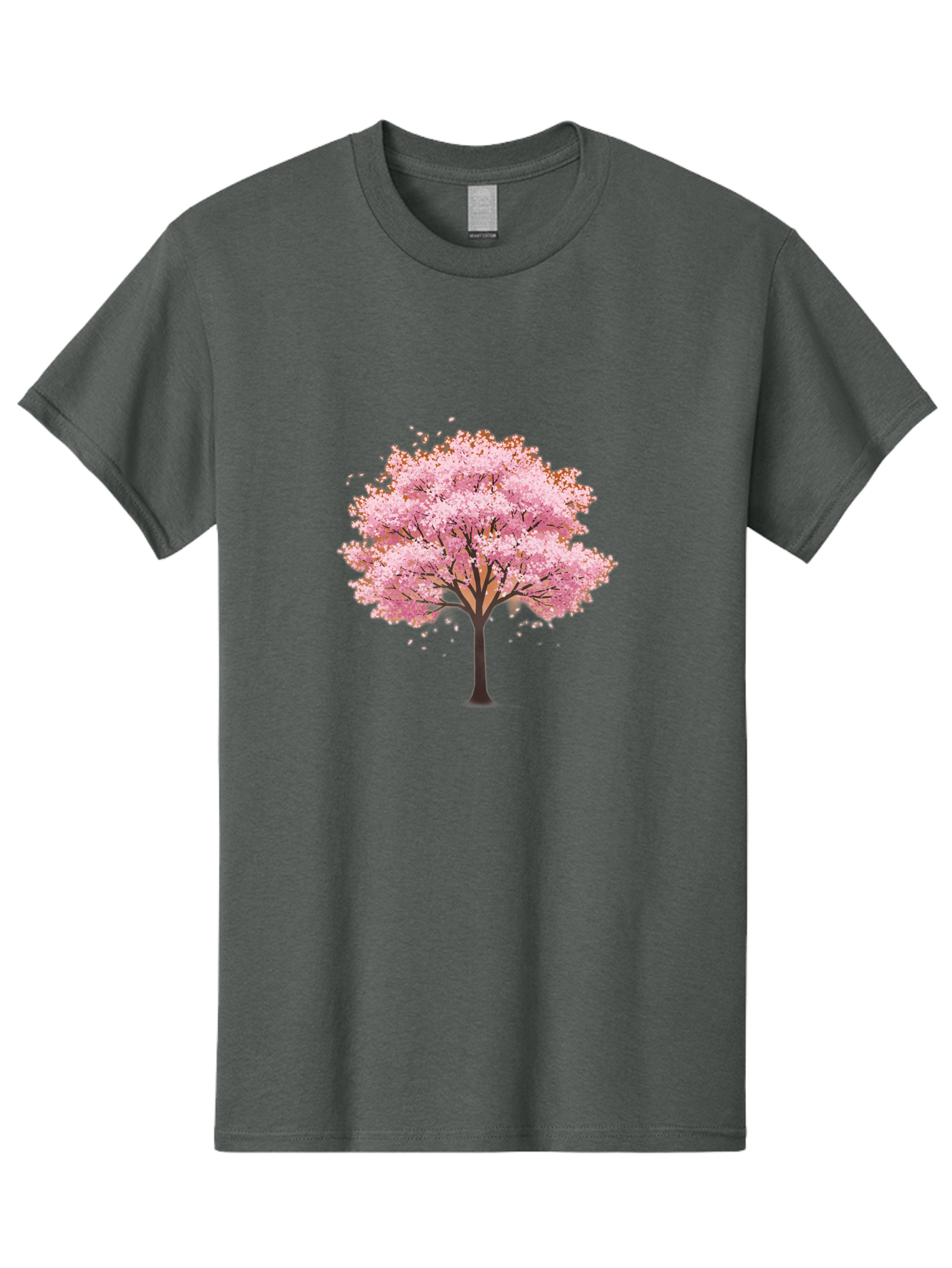 Cherry-Blossom-Tree-2 Men'S Graphic Tee, 100% Cotton, Comfortable Casual Summer Wear, Machine Washable, Vintage Camera, Old Camera, Antique Camera, Black Camera, Classic Photography, Photography Equipment, Nostalgic Device, Film Camera, Bai720