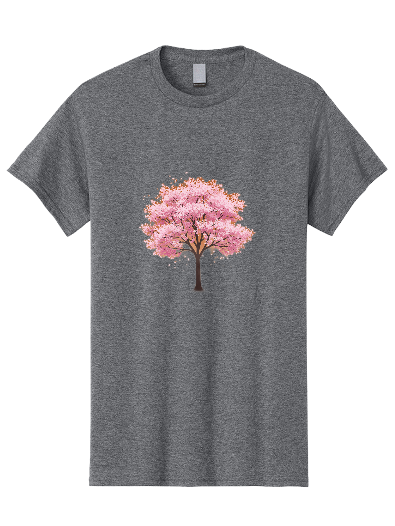 Cherry-Blossom-Tree-2 Men'S Graphic Tee, 100% Cotton, Comfortable Casual Summer Wear, Machine Washable, Vintage Camera, Old Camera, Antique Camera, Black Camera, Classic Photography, Photography Equipment, Nostalgic Device, Film Camera, Bai720