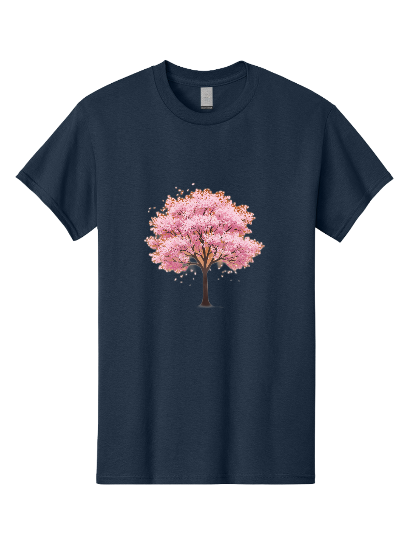 Cherry-Blossom-Tree-2 Men'S Graphic Tee, 100% Cotton, Comfortable Casual Summer Wear, Machine Washable, Vintage Camera, Old Camera, Antique Camera, Black Camera, Classic Photography, Photography Equipment, Nostalgic Device, Film Camera, Bai720