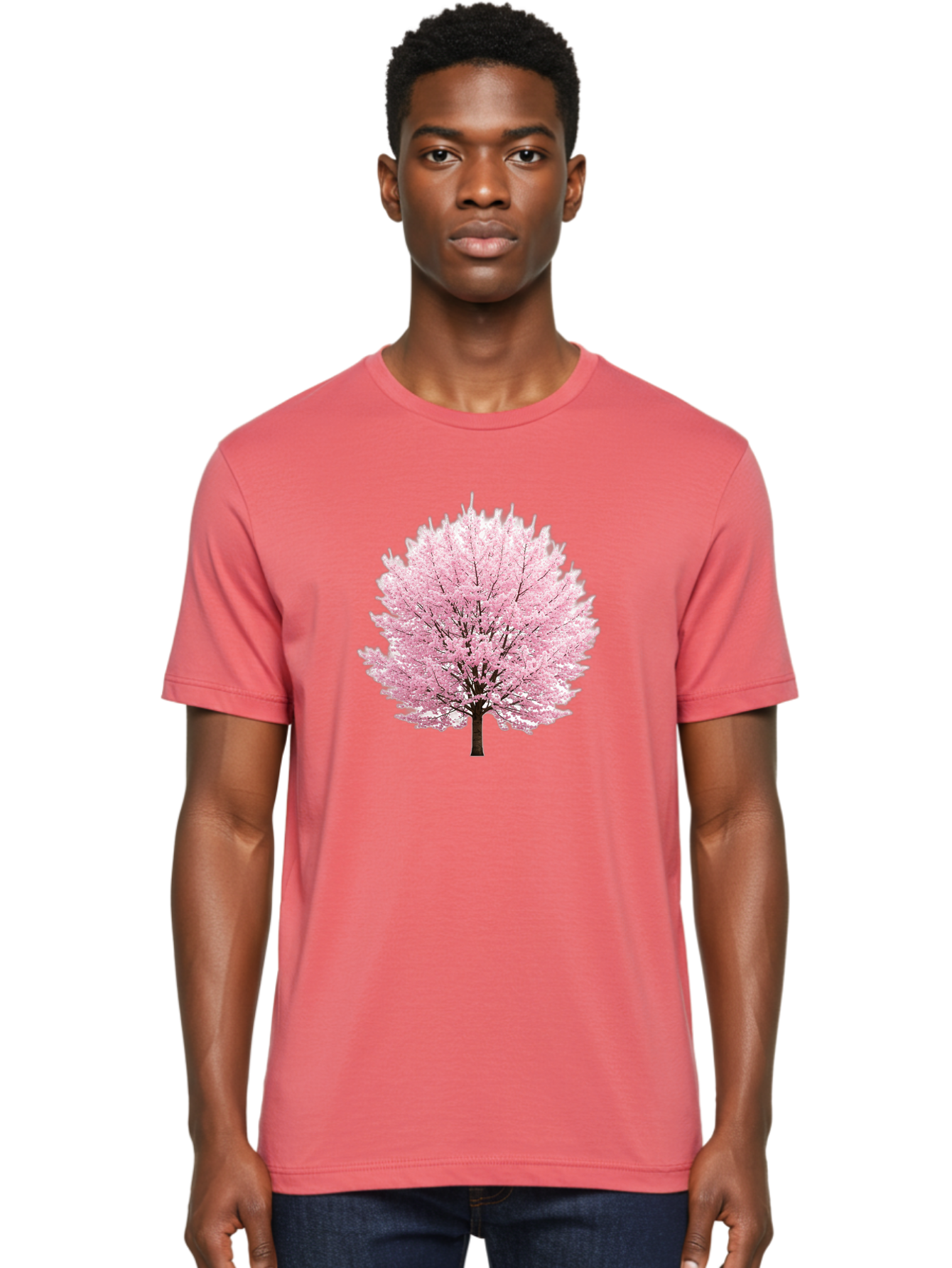 Cherry-Blossom-Tree Men'S Graphic Tee, 100% Cotton, Comfortable Casual Summer Wear, Machine Washable, Vintage Camera, Old Camera, Antique Camera, Black Camera, Classic Photography, Photography Equipment, Nostalgic Device, Film Camera, Bai721