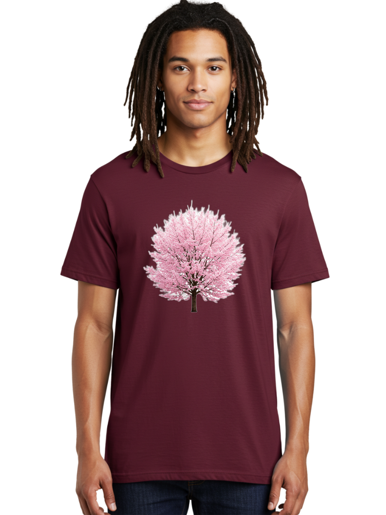 Cherry-Blossom-Tree Men'S Graphic Tee, 100% Cotton, Comfortable Casual Summer Wear, Machine Washable, Vintage Camera, Old Camera, Antique Camera, Black Camera, Classic Photography, Photography Equipment, Nostalgic Device, Film Camera, Bai721