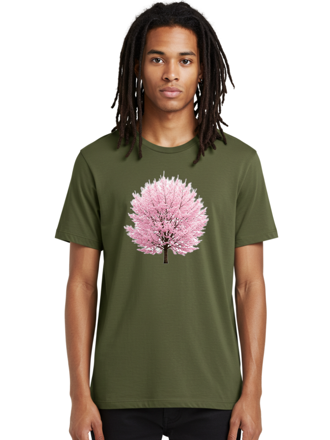 Cherry-Blossom-Tree Men'S Graphic Tee, 100% Cotton, Comfortable Casual Summer Wear, Machine Washable, Vintage Camera, Old Camera, Antique Camera, Black Camera, Classic Photography, Photography Equipment, Nostalgic Device, Film Camera, Bai721