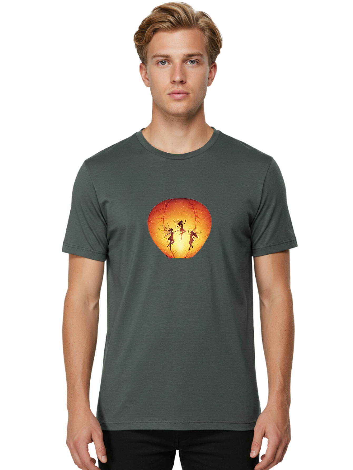 Chinese-Lantern-Fairies Men'S Graphic Tee, 100% Cotton, Comfortable Casual Summer Wear, Machine Washable, Vintage Camera, Old Camera, Antique Camera, Black Camera, Classic Photography, Photography Equipment, Nostalgic Device, Film Camera, Bai723