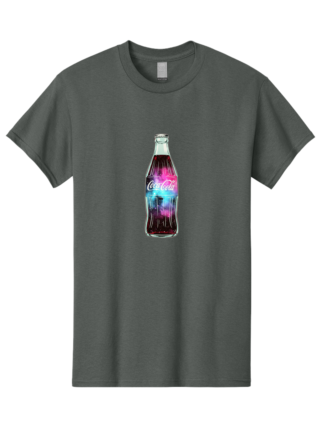 Coca-Cola Men'S Graphic Tee, 100% Cotton, Comfortable Casual Summer Wear, Machine Washable, Vintage Camera, Old Camera, Antique Camera, Black Camera, Classic Photography, Photography Equipment, Nostalgic Device, Film Camera, Camera Art Bai726
