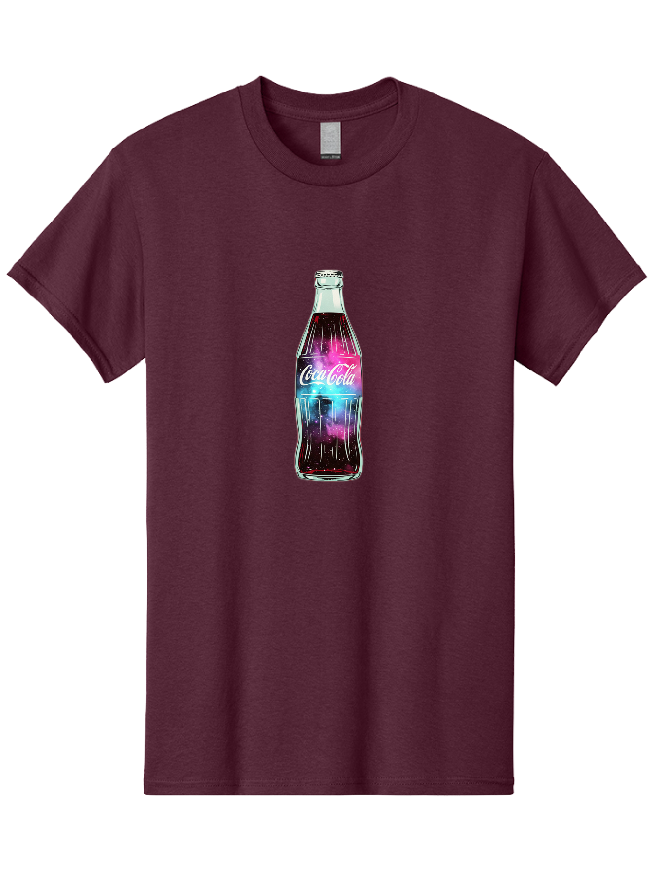 Coca-Cola Men'S Graphic Tee, 100% Cotton, Comfortable Casual Summer Wear, Machine Washable, Vintage Camera, Old Camera, Antique Camera, Black Camera, Classic Photography, Photography Equipment, Nostalgic Device, Film Camera, Camera Art Bai726
