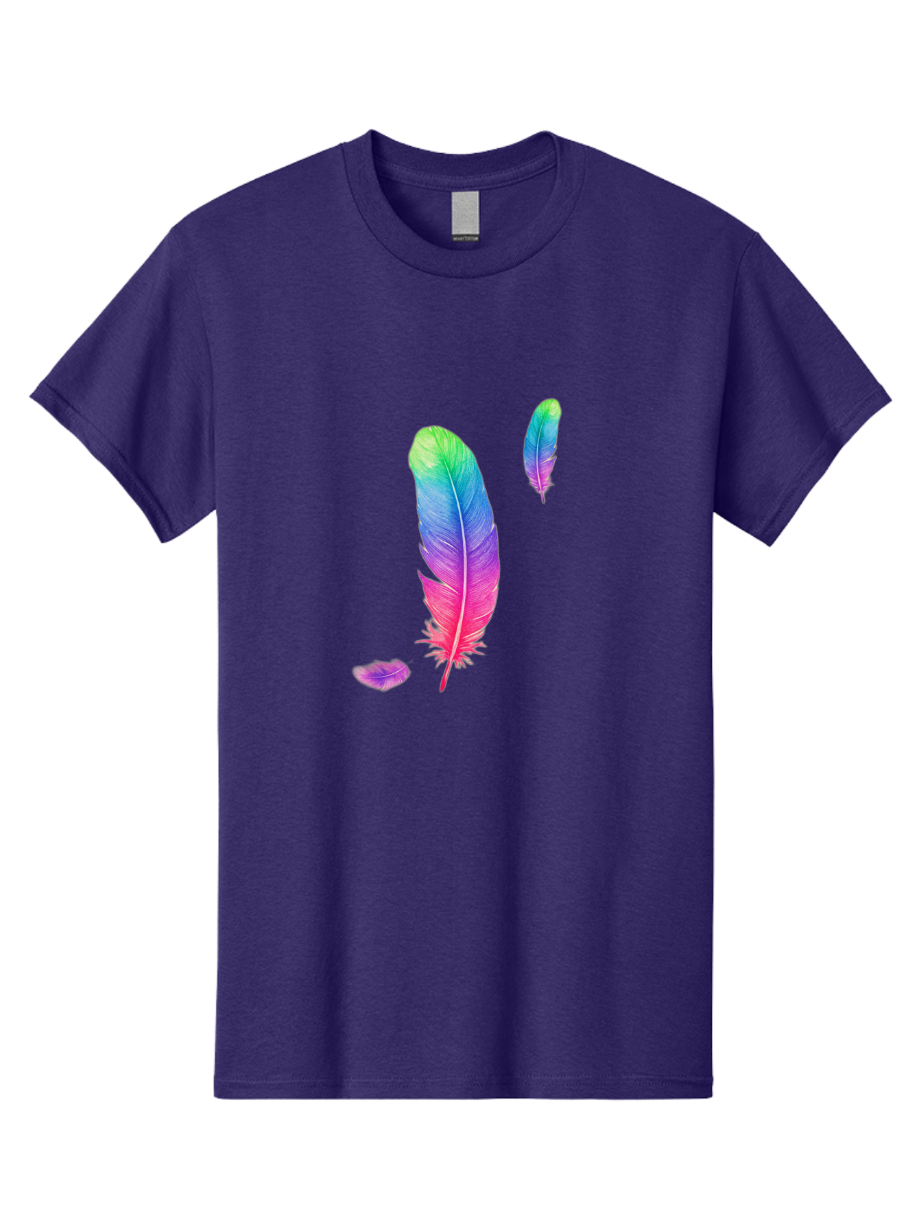 Colorful-Feathers-1 Men'S Graphic Tee, 100% Cotton, Comfortable Casual Summer Wear, Machine Washable, Vintage Camera, Old Camera, Antique Camera, Black Camera, Classic Photography, Photography Equipment, Nostalgic Device, Film Camera, Bai729