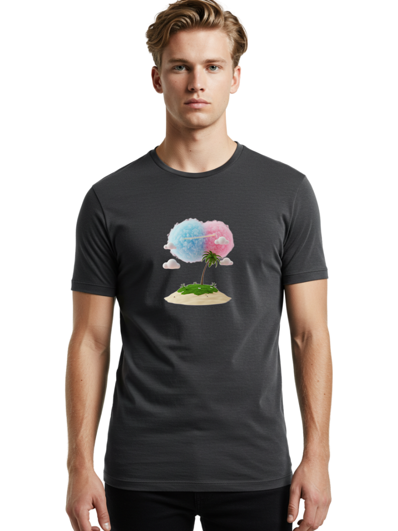 Cotton-Candy-Clouds Men'S Graphic Tee, 100% Cotton, Comfortable Casual Summer Wear, Machine Washable, Vintage Camera, Old Camera, Antique Camera, Black Camera, Classic Photography, Photography Equipment, Nostalgic Device, Film Camera, Bai736