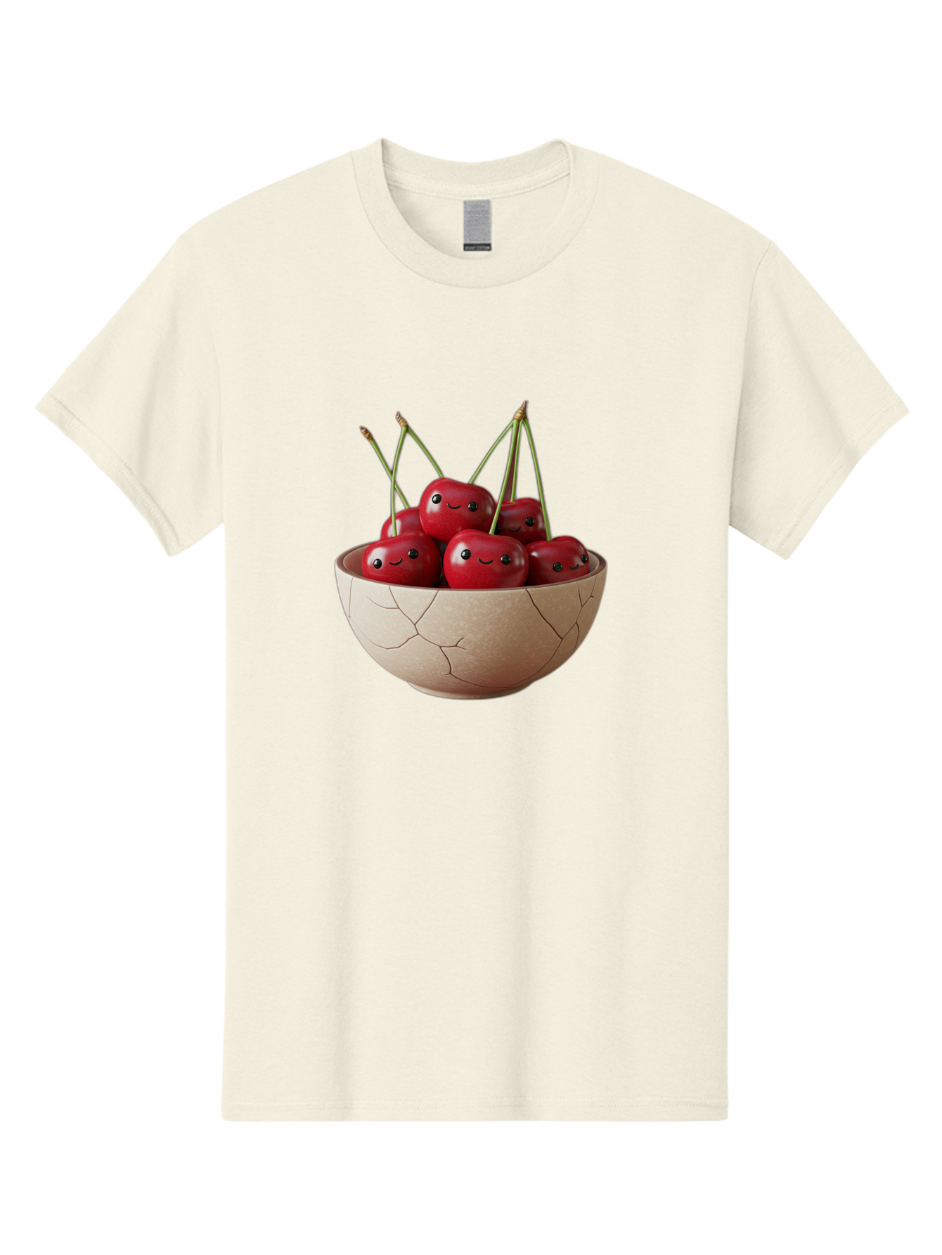 Cracked-Bowl-Cherries-1 Men'S Graphic Tee, 100% Cotton, Comfortable Casual Summer Wear, Machine Washable, Vintage Camera, Old Camera, Antique Camera, Black Camera, Classic Photography, Photography Equipment, Nostalgic Device, Film Camera, Bai738