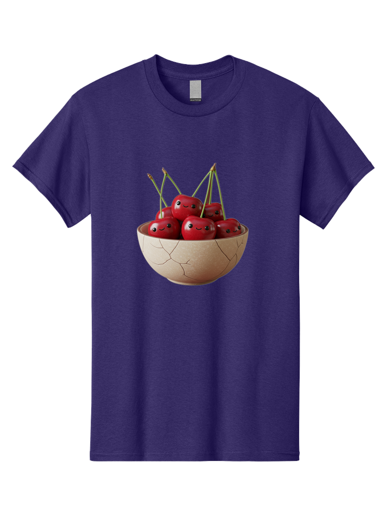 Cracked-Bowl-Cherries-1 Men'S Graphic Tee, 100% Cotton, Comfortable Casual Summer Wear, Machine Washable, Vintage Camera, Old Camera, Antique Camera, Black Camera, Classic Photography, Photography Equipment, Nostalgic Device, Film Camera, Bai738