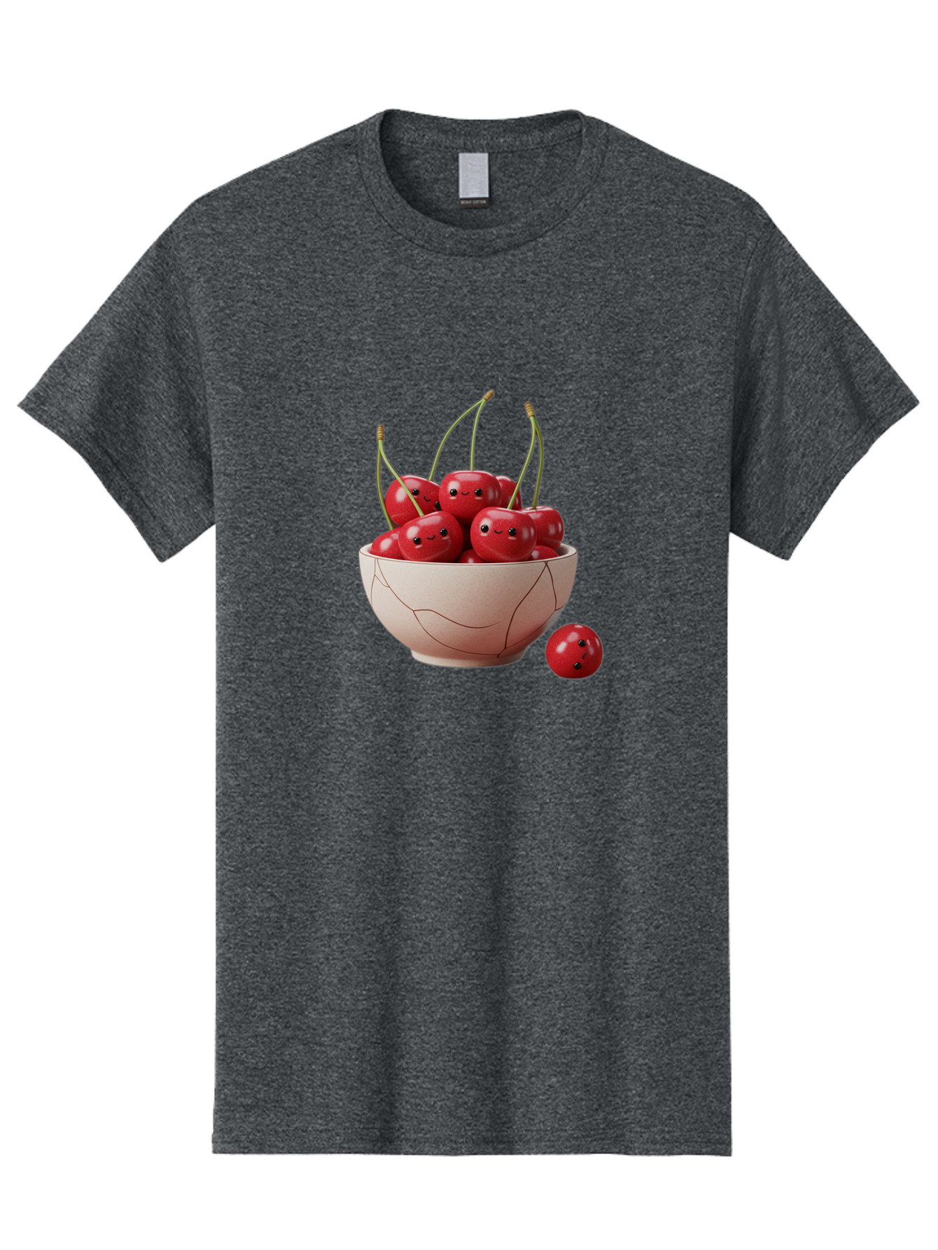 Cracked-Bowl-Cherries-2 Men'S Graphic Tee, 100% Cotton, Comfortable Casual Summer Wear, Machine Washable, Vintage Camera, Old Camera, Antique Camera, Black Camera, Classic Photography, Photography Equipment, Nostalgic Device, Film Camera, Bai739