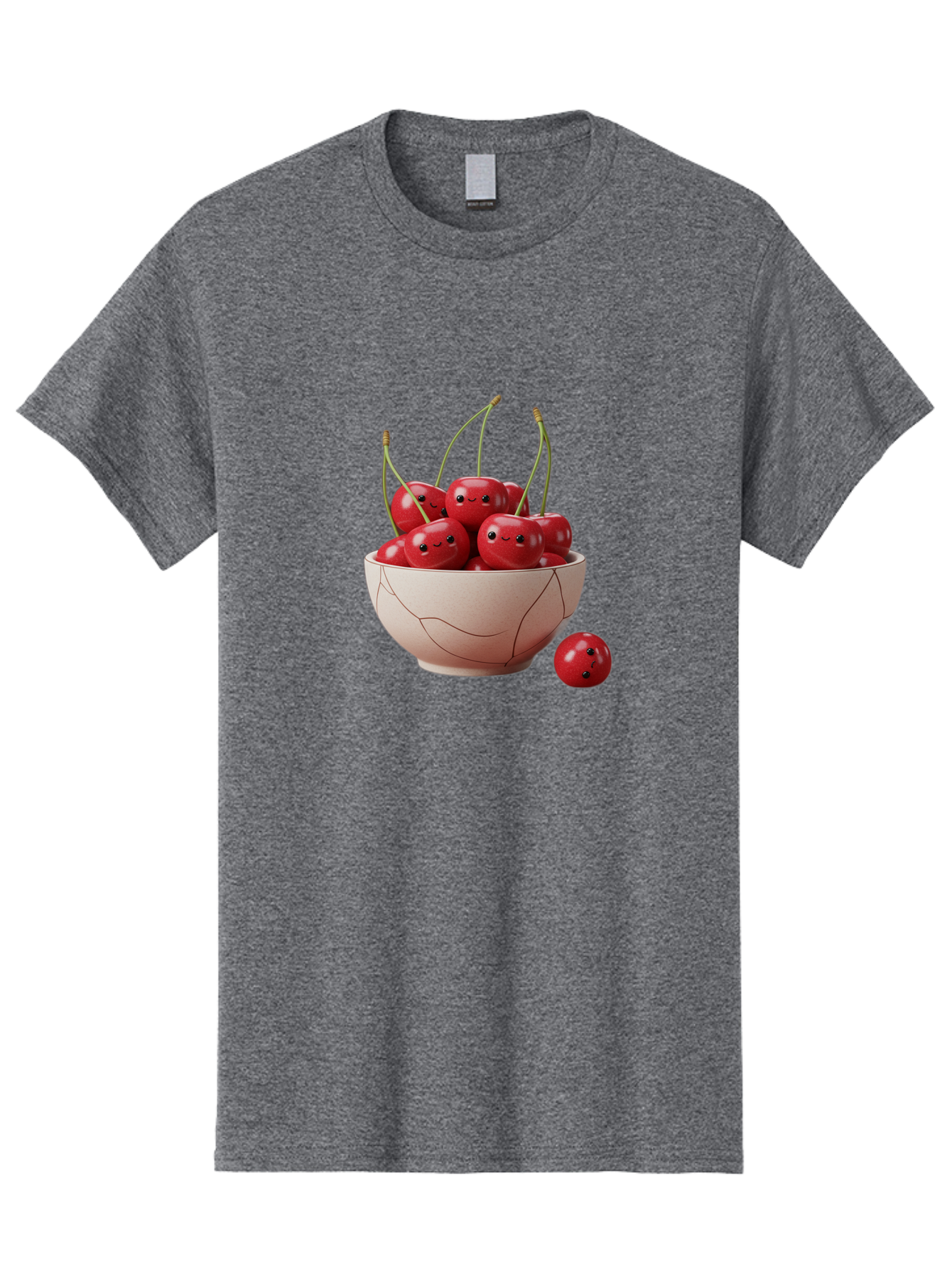 Cracked-Bowl-Cherries-2 Men'S Graphic Tee, 100% Cotton, Comfortable Casual Summer Wear, Machine Washable, Vintage Camera, Old Camera, Antique Camera, Black Camera, Classic Photography, Photography Equipment, Nostalgic Device, Film Camera, Bai739