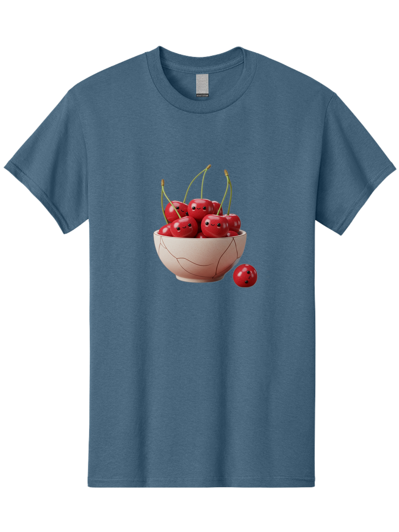 Cracked-Bowl-Cherries-2 Men'S Graphic Tee, 100% Cotton, Comfortable Casual Summer Wear, Machine Washable, Vintage Camera, Old Camera, Antique Camera, Black Camera, Classic Photography, Photography Equipment, Nostalgic Device, Film Camera, Bai739