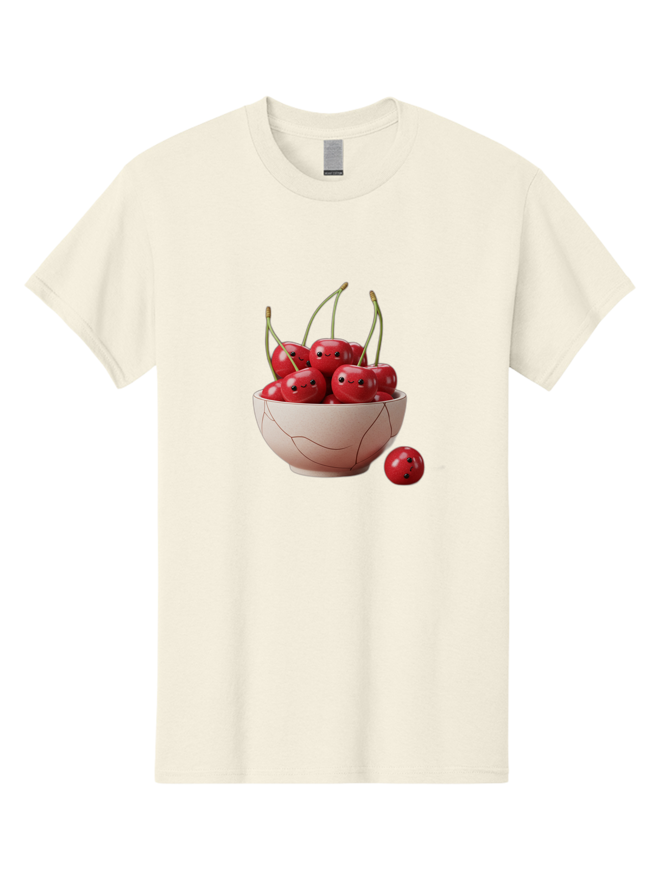 Cracked-Bowl-Cherries-2 Men'S Graphic Tee, 100% Cotton, Comfortable Casual Summer Wear, Machine Washable, Vintage Camera, Old Camera, Antique Camera, Black Camera, Classic Photography, Photography Equipment, Nostalgic Device, Film Camera, Bai739
