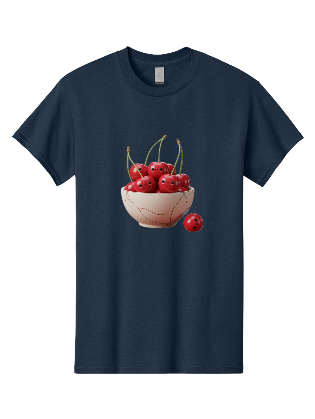 Cracked-Bowl-Cherries-2 Men'S Graphic Tee, 100% Cotton, Comfortable Casual Summer Wear, Machine Washable, Vintage Camera, Old Camera, Antique Camera, Black Camera, Classic Photography, Photography Equipment, Nostalgic Device, Film Camera, Bai739