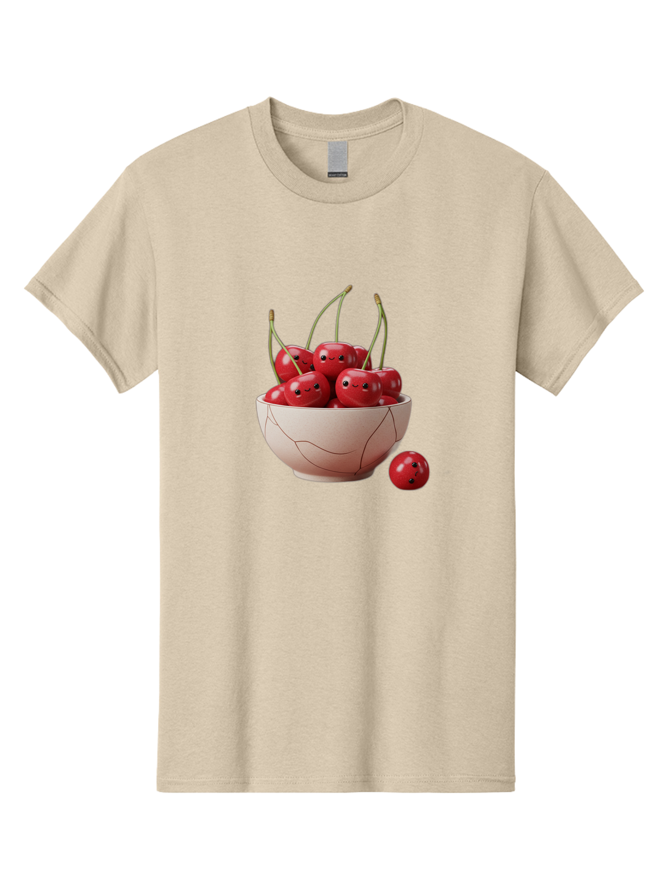 Cracked-Bowl-Cherries-2 Men'S Graphic Tee, 100% Cotton, Comfortable Casual Summer Wear, Machine Washable, Vintage Camera, Old Camera, Antique Camera, Black Camera, Classic Photography, Photography Equipment, Nostalgic Device, Film Camera, Bai739
