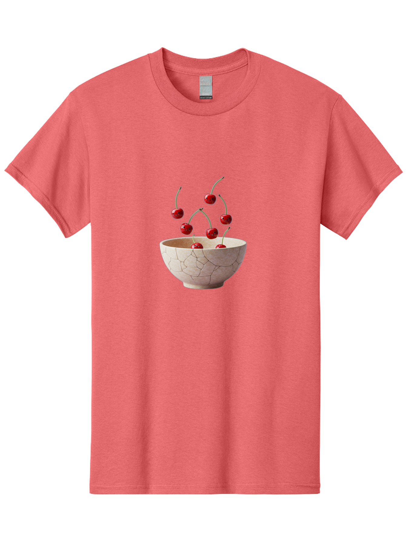 Cracked-Bowl-Cherries-3 Men'S Graphic Tee, 100% Cotton, Comfortable Casual Summer Wear, Machine Washable, Vintage Camera, Old Camera, Antique Camera, Black Camera, Classic Photography, Photography Equipment, Nostalgic Device, Film Camera, Bai740