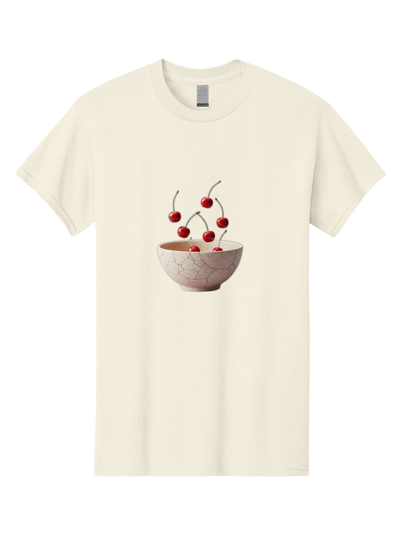 Cracked-Bowl-Cherries-3 Men'S Graphic Tee, 100% Cotton, Comfortable Casual Summer Wear, Machine Washable, Vintage Camera, Old Camera, Antique Camera, Black Camera, Classic Photography, Photography Equipment, Nostalgic Device, Film Camera, Bai740