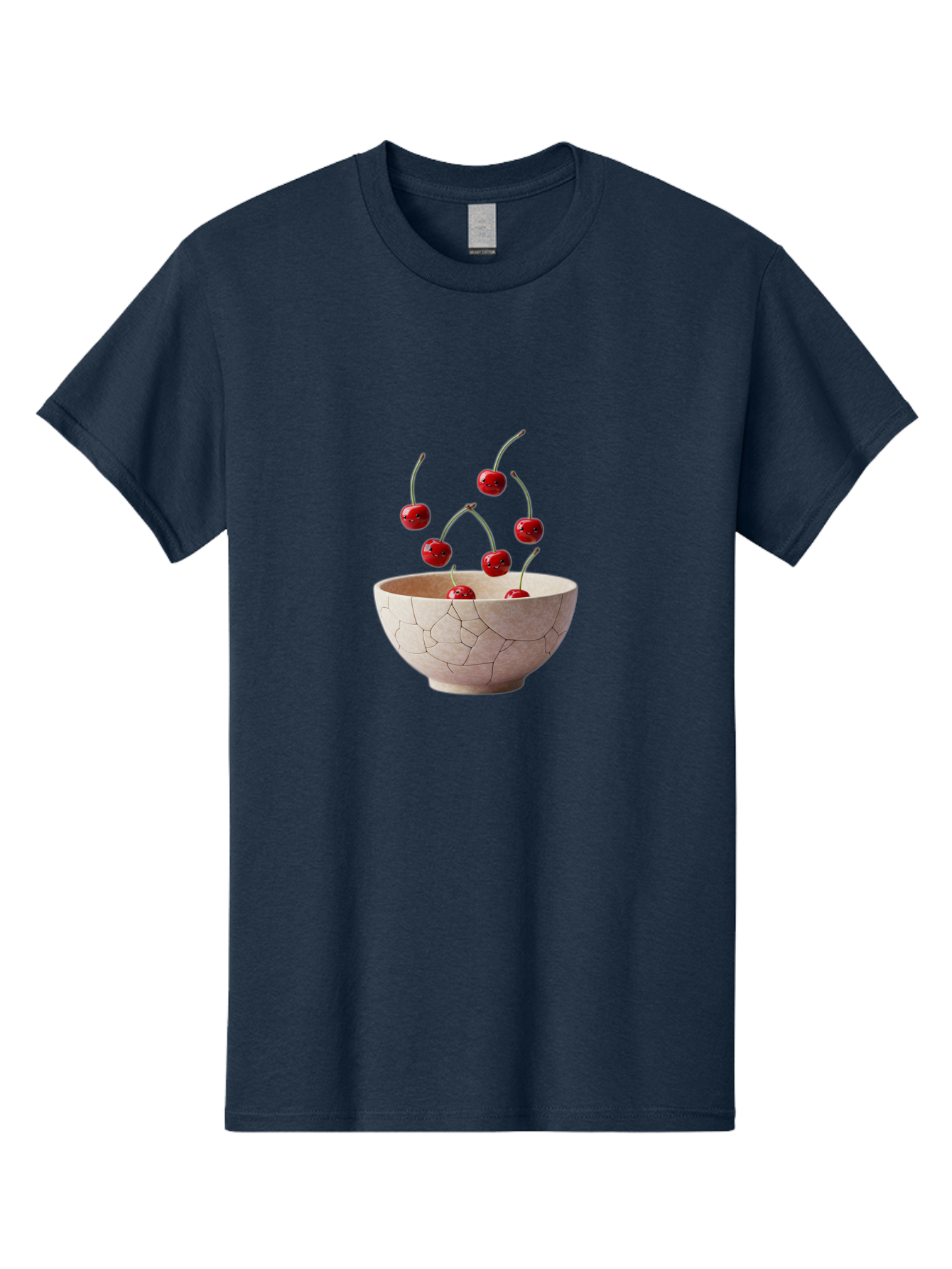 Cracked-Bowl-Cherries-3 Men'S Graphic Tee, 100% Cotton, Comfortable Casual Summer Wear, Machine Washable, Vintage Camera, Old Camera, Antique Camera, Black Camera, Classic Photography, Photography Equipment, Nostalgic Device, Film Camera, Bai740