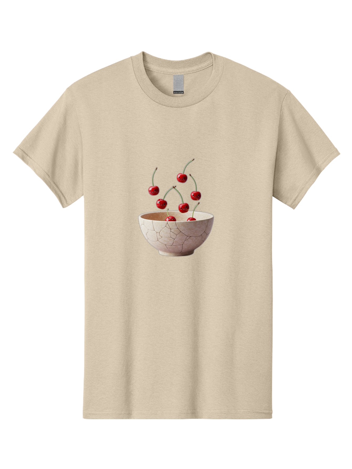 Cracked-Bowl-Cherries-3 Men'S Graphic Tee, 100% Cotton, Comfortable Casual Summer Wear, Machine Washable, Vintage Camera, Old Camera, Antique Camera, Black Camera, Classic Photography, Photography Equipment, Nostalgic Device, Film Camera, Bai740