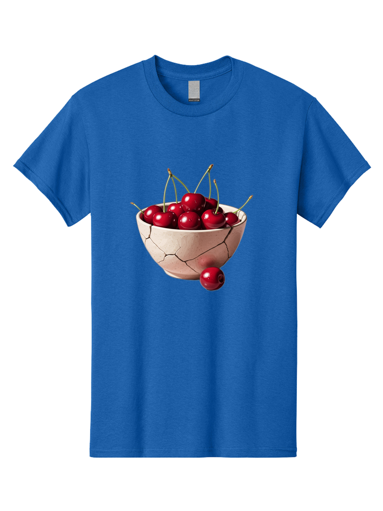 Cracked-Bowl-Cherries-4 Men'S Graphic Tee, 100% Cotton, Comfortable Casual Summer Wear, Machine Washable, Vintage Camera, Old Camera, Antique Camera, Black Camera, Classic Photography, Photography Equipment, Nostalgic Device, Film Camera, Bai741