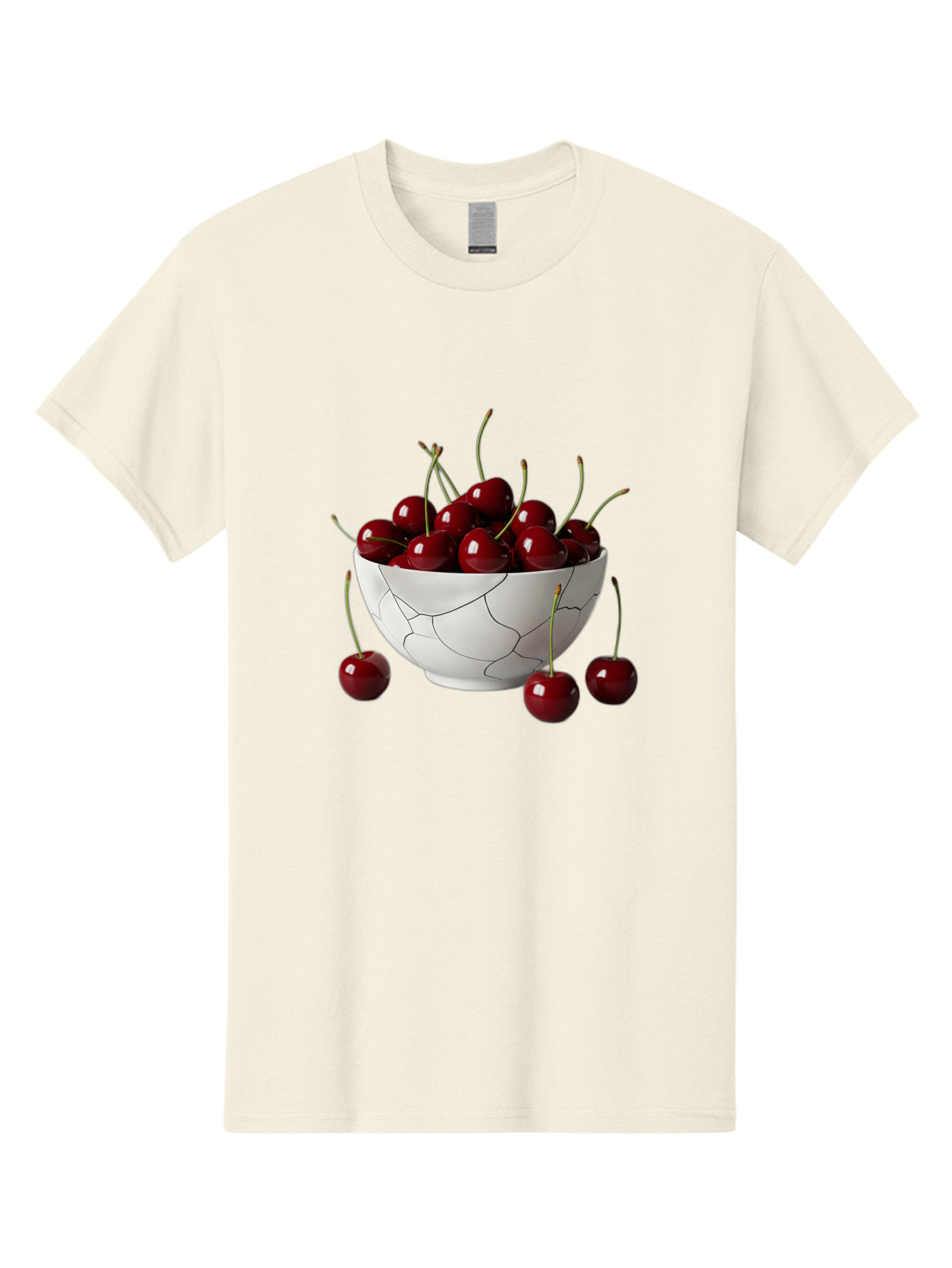 Cracked-Bowl-Cherries Men'S Graphic Tee, 100% Cotton, Comfortable Casual Summer Wear, Machine Washable, Vintage Camera, Old Camera, Antique Camera, Black Camera, Classic Photography, Photography Equipment, Nostalgic Device, Film Camera, Bai742