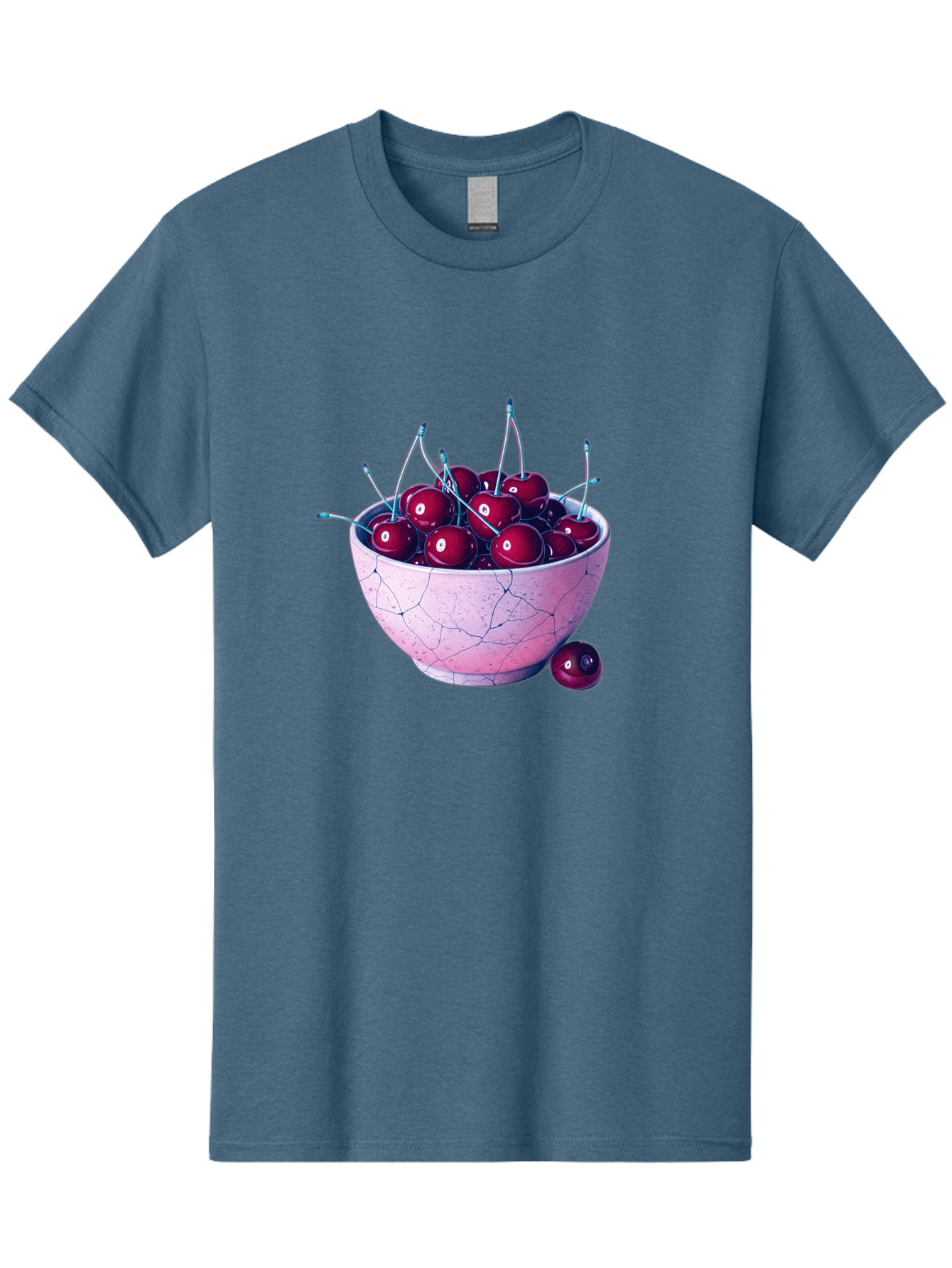 Cracked-Bowl-Of-Cherries Men'S Graphic Tee, 100% Cotton, Comfortable Casual Summer Wear, Machine Washable, Vintage Camera, Old Camera, Antique Camera, Black Camera, Classic Photography, Photography Equipment, Nostalgic Device, Film Camera, Bai743