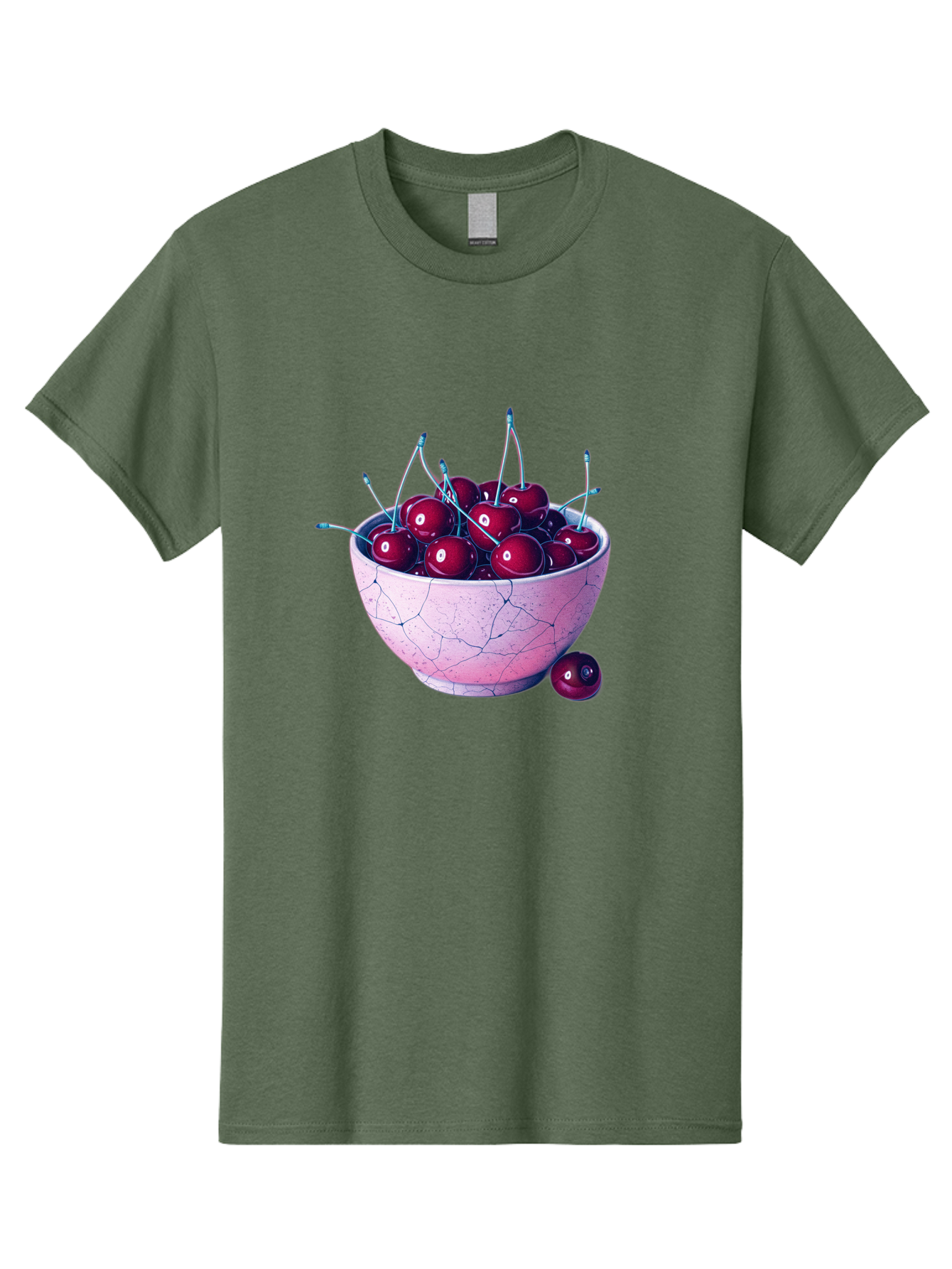 Cracked-Bowl-Of-Cherries Men'S Graphic Tee, 100% Cotton, Comfortable Casual Summer Wear, Machine Washable, Vintage Camera, Old Camera, Antique Camera, Black Camera, Classic Photography, Photography Equipment, Nostalgic Device, Film Camera, Bai743