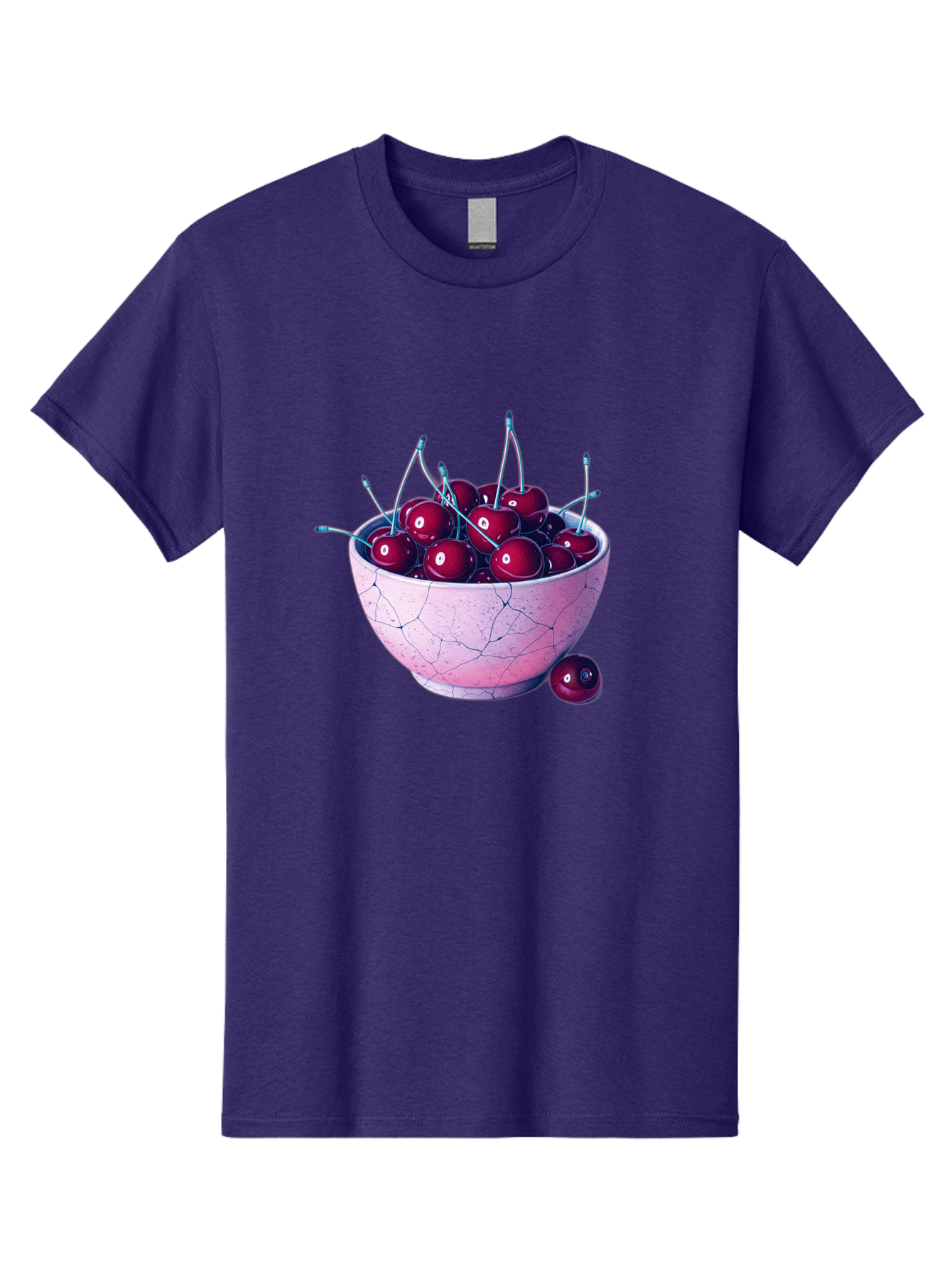 Cracked-Bowl-Of-Cherries Men'S Graphic Tee, 100% Cotton, Comfortable Casual Summer Wear, Machine Washable, Vintage Camera, Old Camera, Antique Camera, Black Camera, Classic Photography, Photography Equipment, Nostalgic Device, Film Camera, Bai743