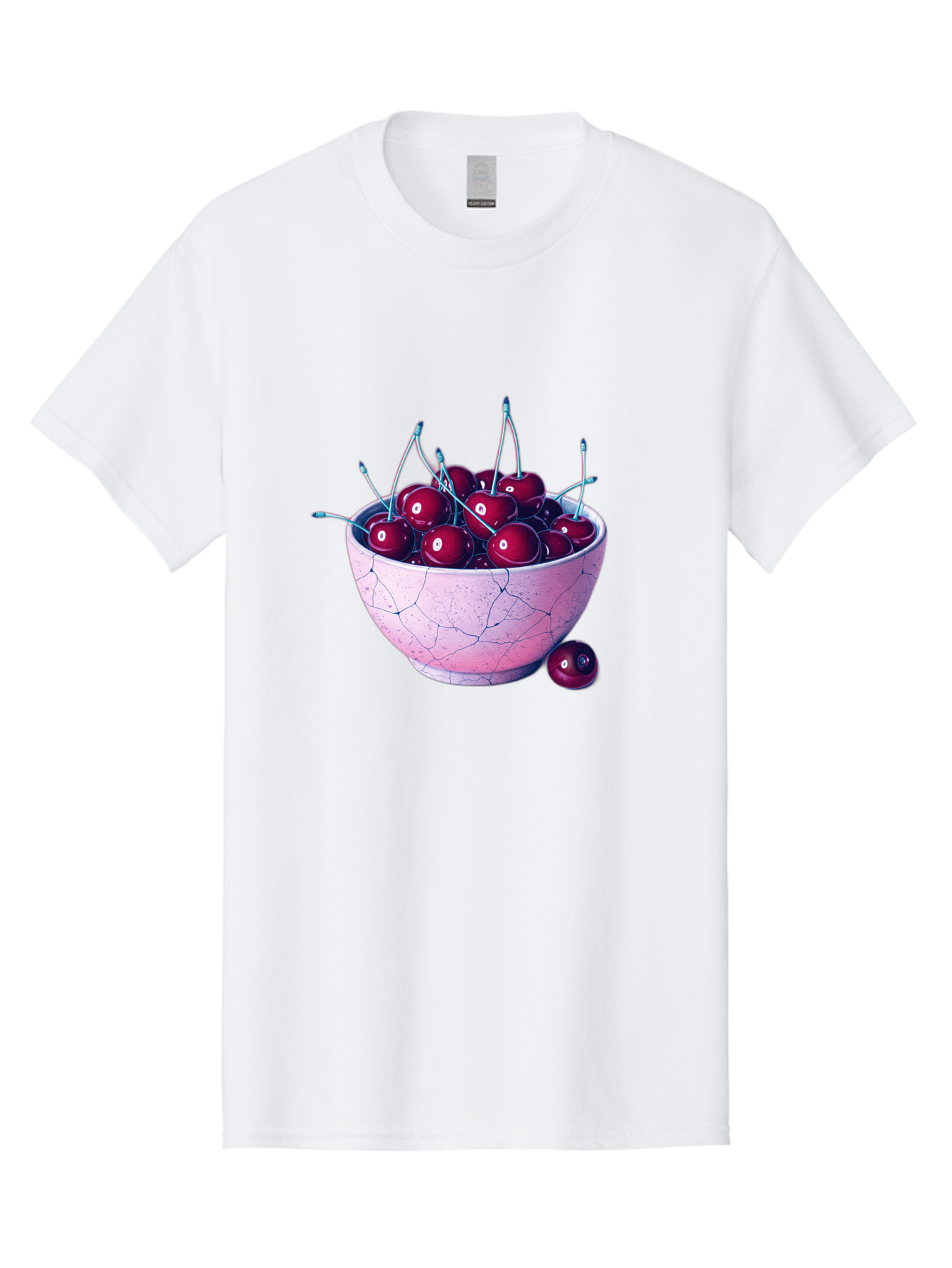 Cracked-Bowl-Of-Cherries Men'S Graphic Tee, 100% Cotton, Comfortable Casual Summer Wear, Machine Washable, Vintage Camera, Old Camera, Antique Camera, Black Camera, Classic Photography, Photography Equipment, Nostalgic Device, Film Camera, Bai743