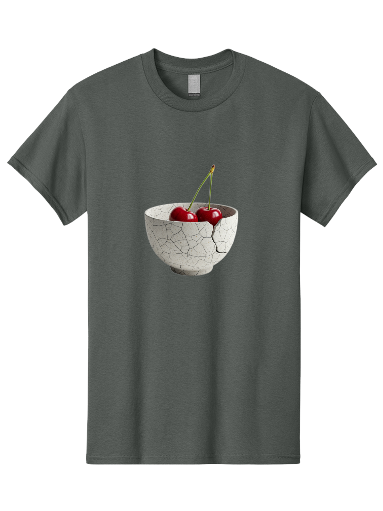 Cracked-Bowl-With-Cherries Men'S Graphic Tee, 100% Cotton, Comfortable Casual Summer Wear, Machine Washable, Vintage Camera, Old Camera, Antique Camera, Black Camera, Classic Photography, Photography Equipment, Nostalgic Device, Film Camera, Bai744
