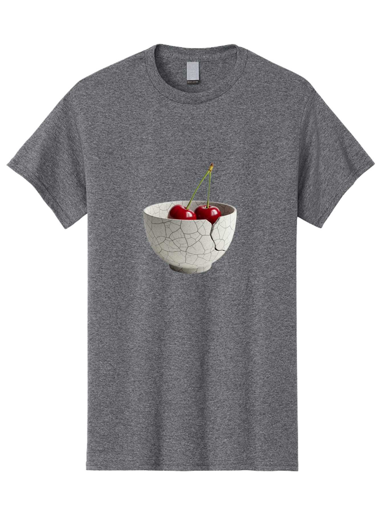Cracked-Bowl-With-Cherries Men'S Graphic Tee, 100% Cotton, Comfortable Casual Summer Wear, Machine Washable, Vintage Camera, Old Camera, Antique Camera, Black Camera, Classic Photography, Photography Equipment, Nostalgic Device, Film Camera, Bai744